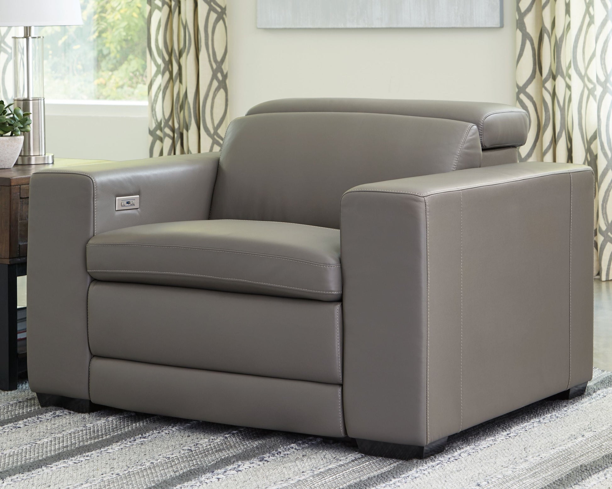 Ashley Furniture Texline - Power Recliner | Meri Furniture