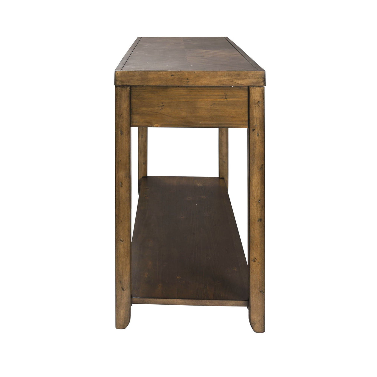 Liberty Furniture Mitchell - Sofa Table - Dark Brown | Meri Furniture