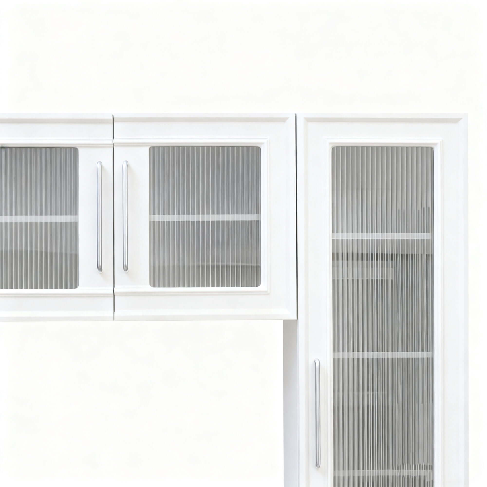 Wall Unit Modern Entertainment Center With Glass Doors