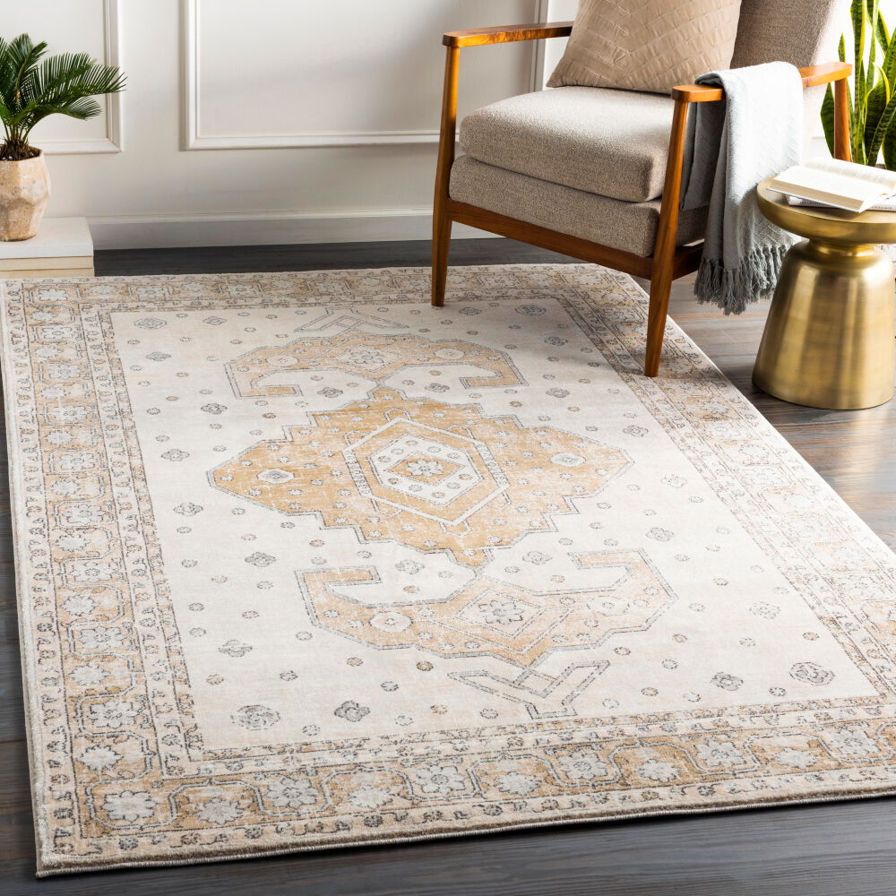 Indigo Machine Woven Rug