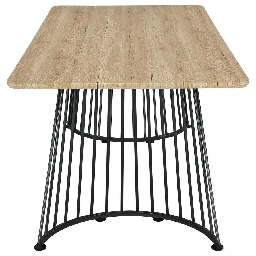 Coaster Fine Furniture Altus - Composite Wood Dining Table - Natural Oak | Meri Furniture