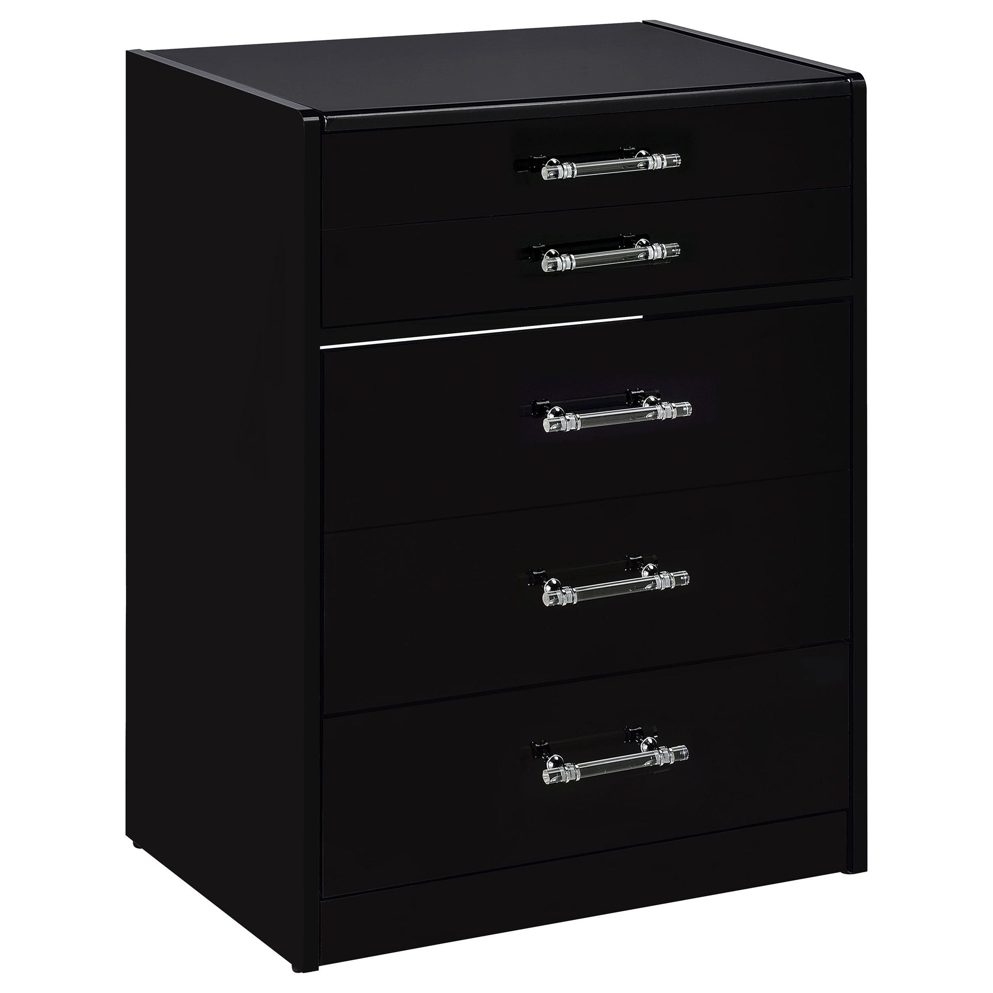 Coaster Fine Furniture Danbury - 3-Drawer Makeup Vanity & Stool Set | Meri Furniture