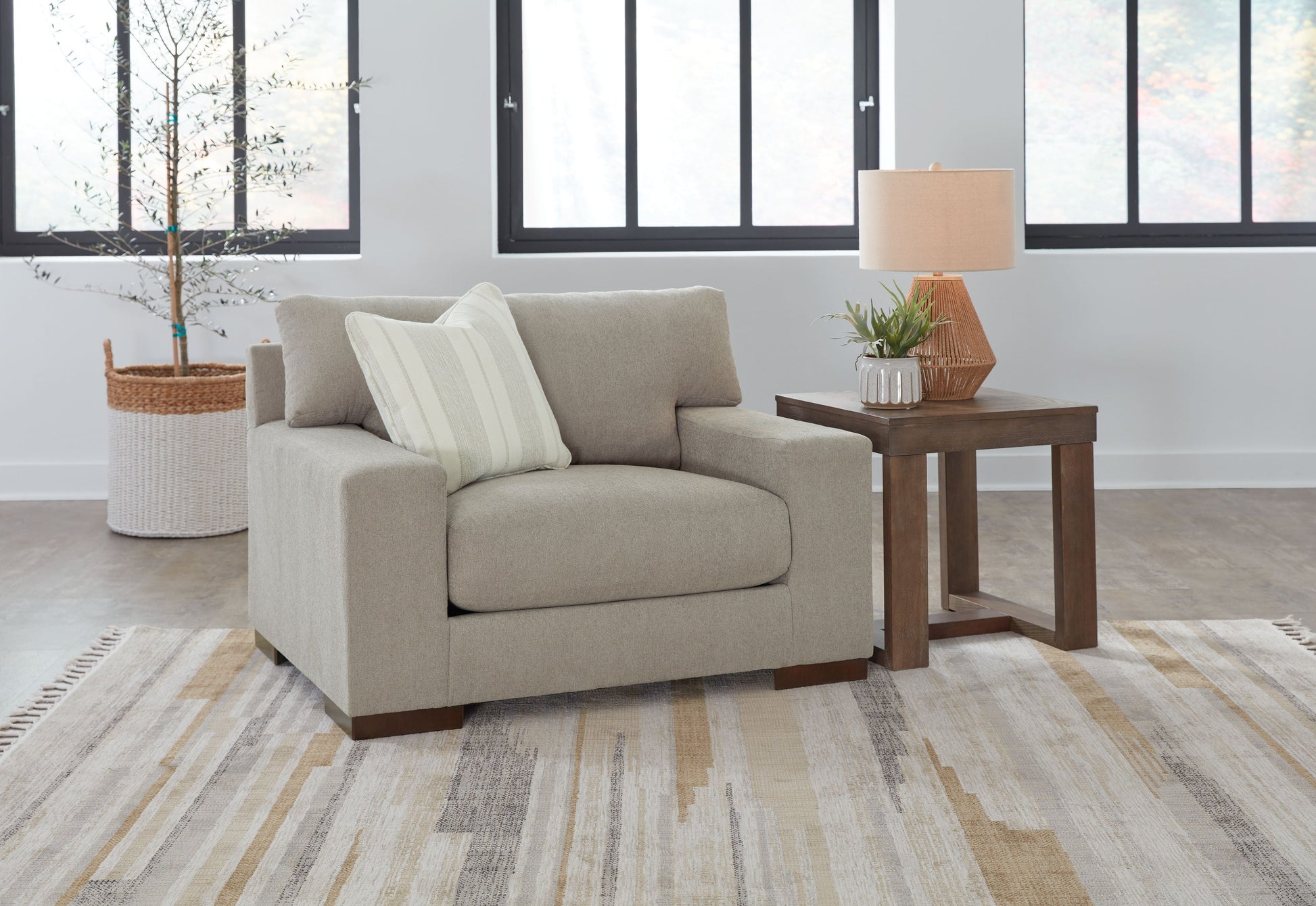 Signature Design by Ashley® Maggie - Chair And A Half | Meri Furniture