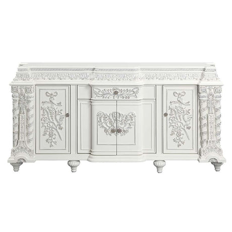 Vanaheim - Server - Antique White Finish