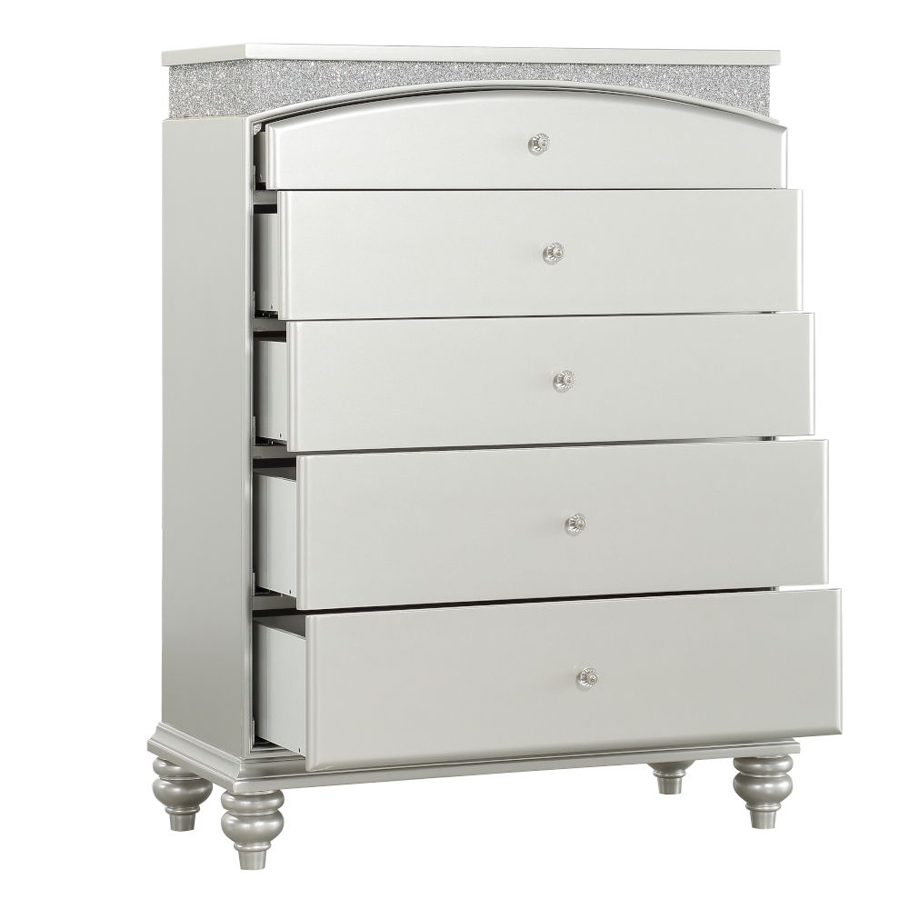 ACME Maverick - Chest - Platinum | Meri Furniture