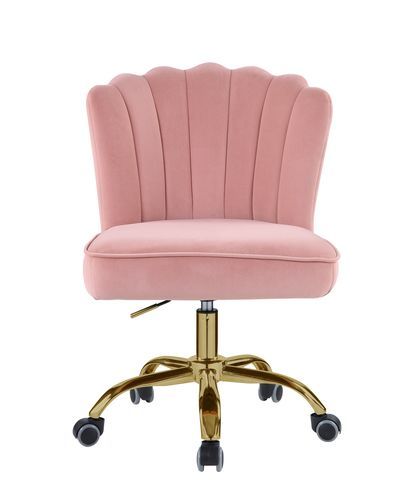 ACME Moyle - Office Chair - Pink | Meri Furniture