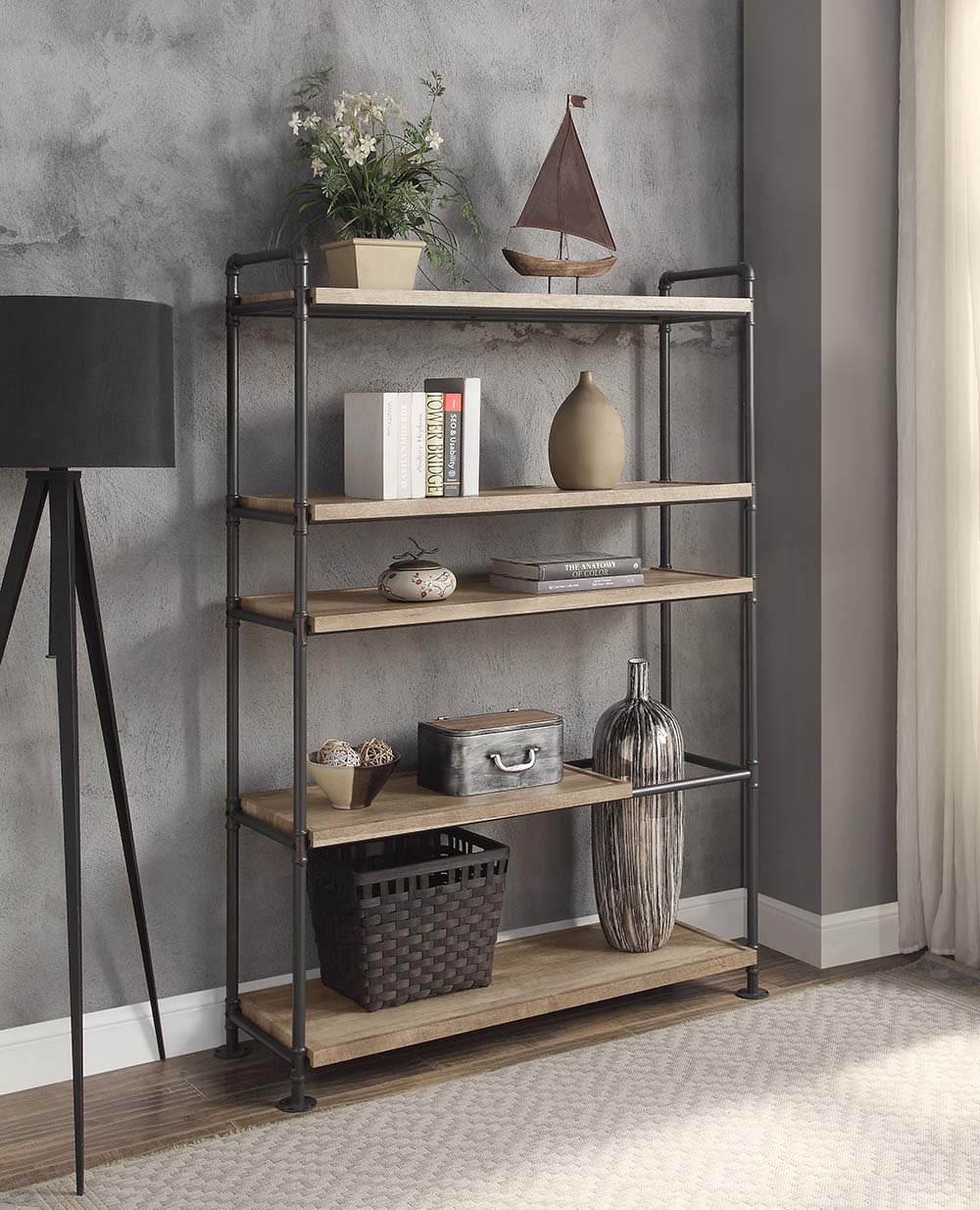 ACME Brantley - Bookshelf | Meri Furniture