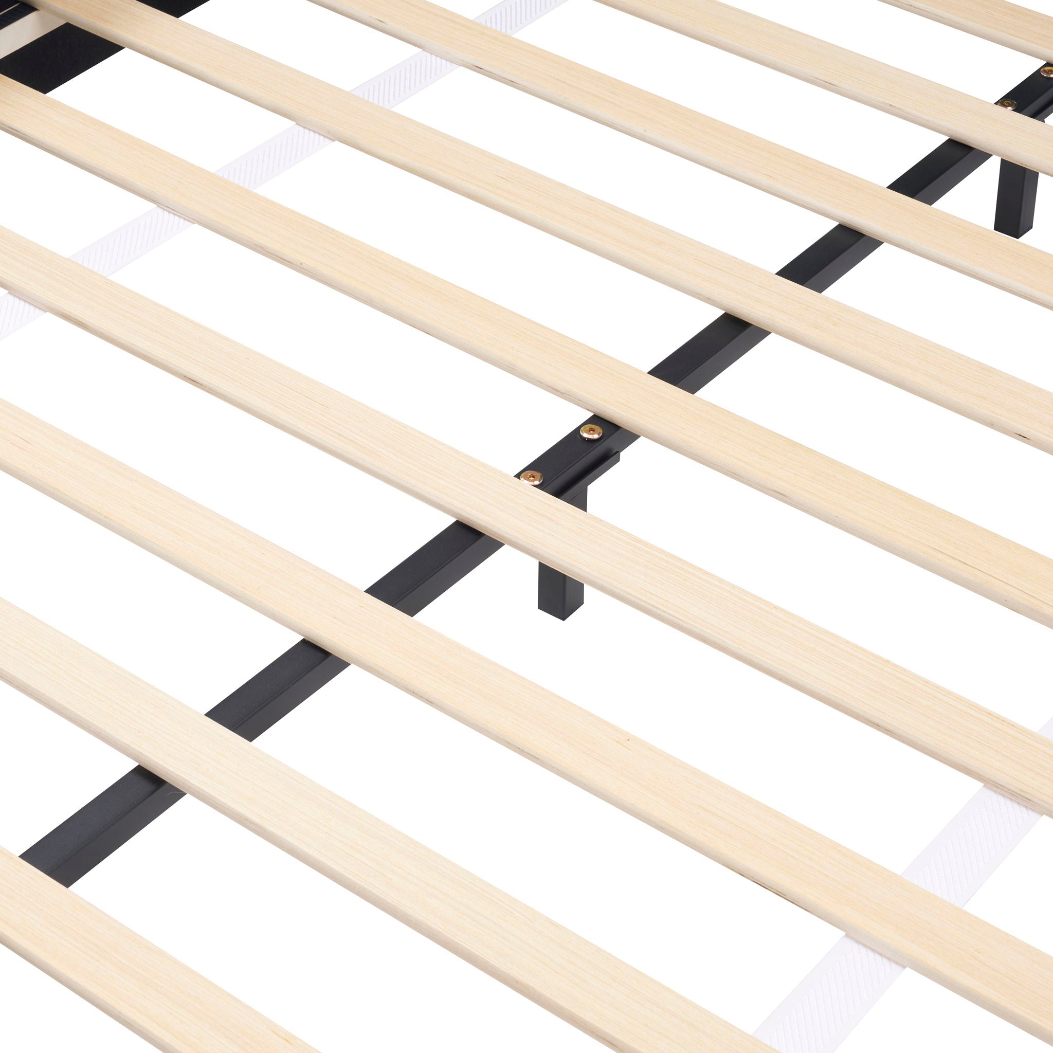 Upholstered Simple Modern Bedroom Bed With Curved Headboard