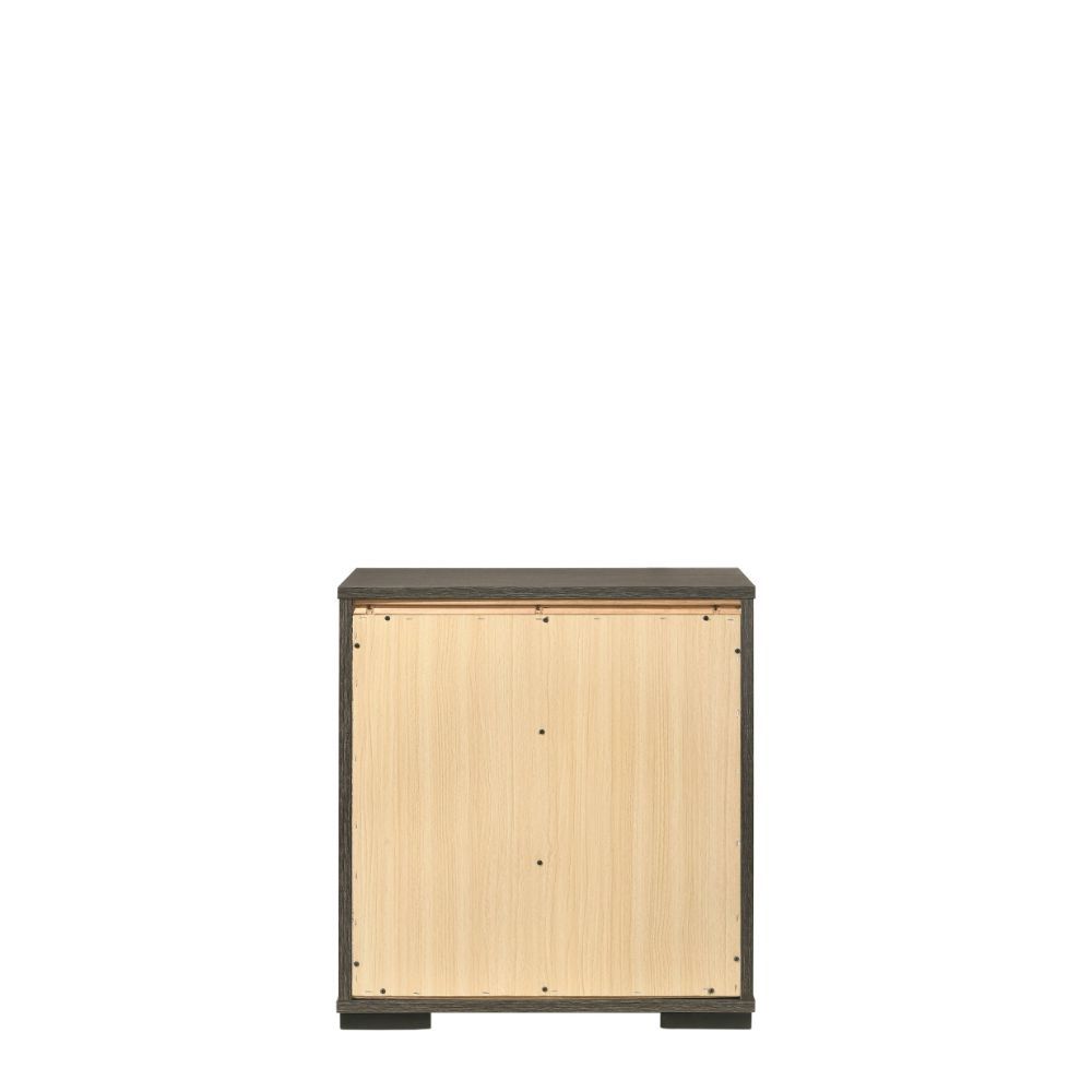ACME Escher - Nightstand - Gray Oak | Meri Furniture