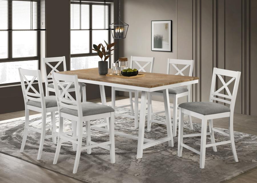 Coaster Fine Furniture Hollis - Counter Height Dining Set | Meri Furniture