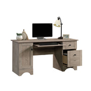 Wood Home Office Desk in Laurel Oak