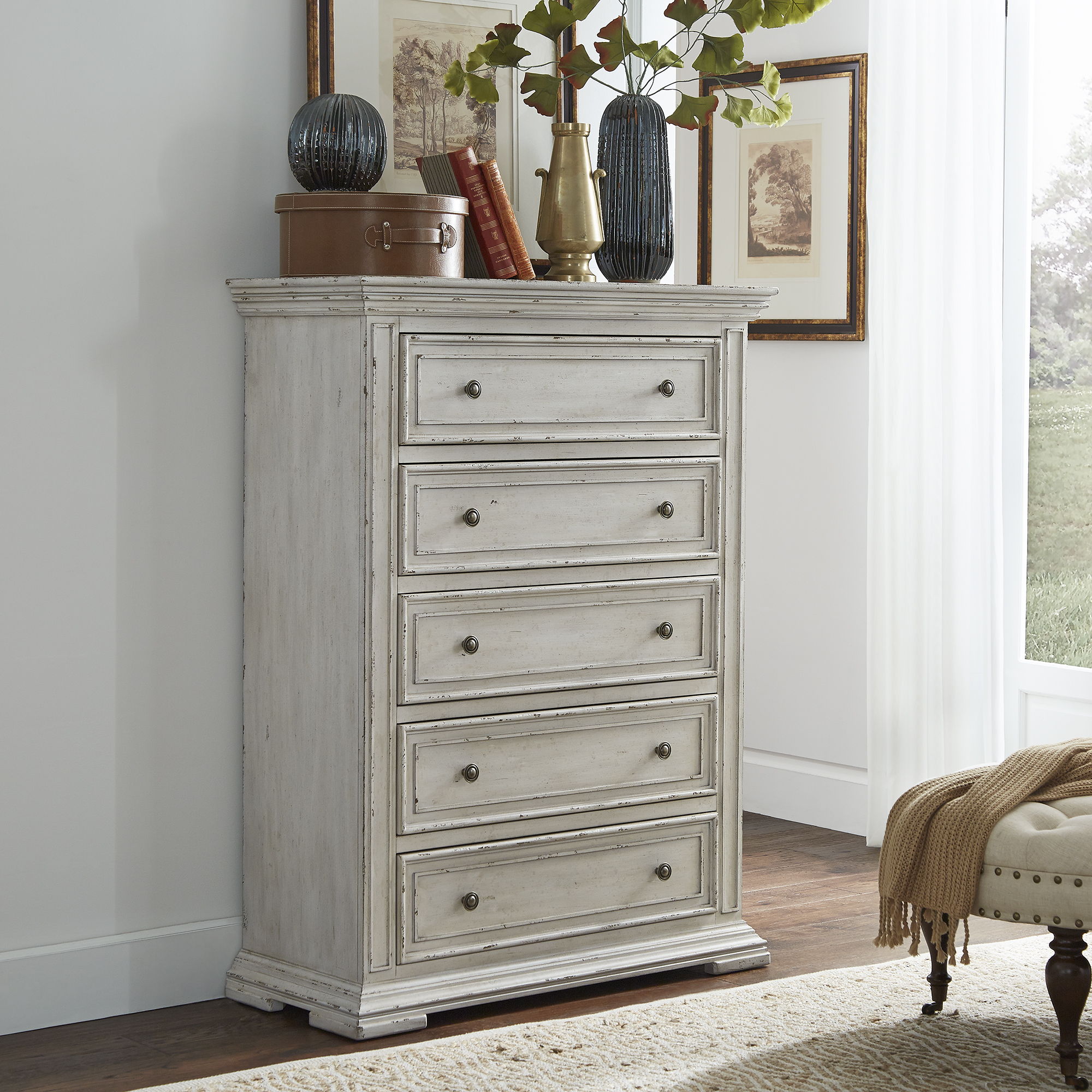 Liberty Furniture Big Valley - 5 Drawer Chest | Meri Furniture