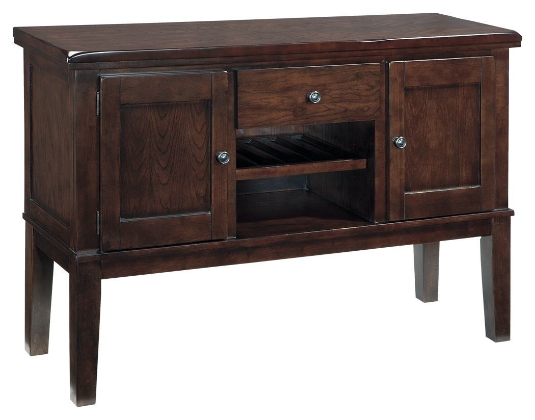 Ashley Furniture Haddigan - Dark Brown - Dining Room Server | Meri Furniture