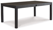 Signature Design by Ashley® Jeanette - Rectangular Dining Room Table | Meri Furniture