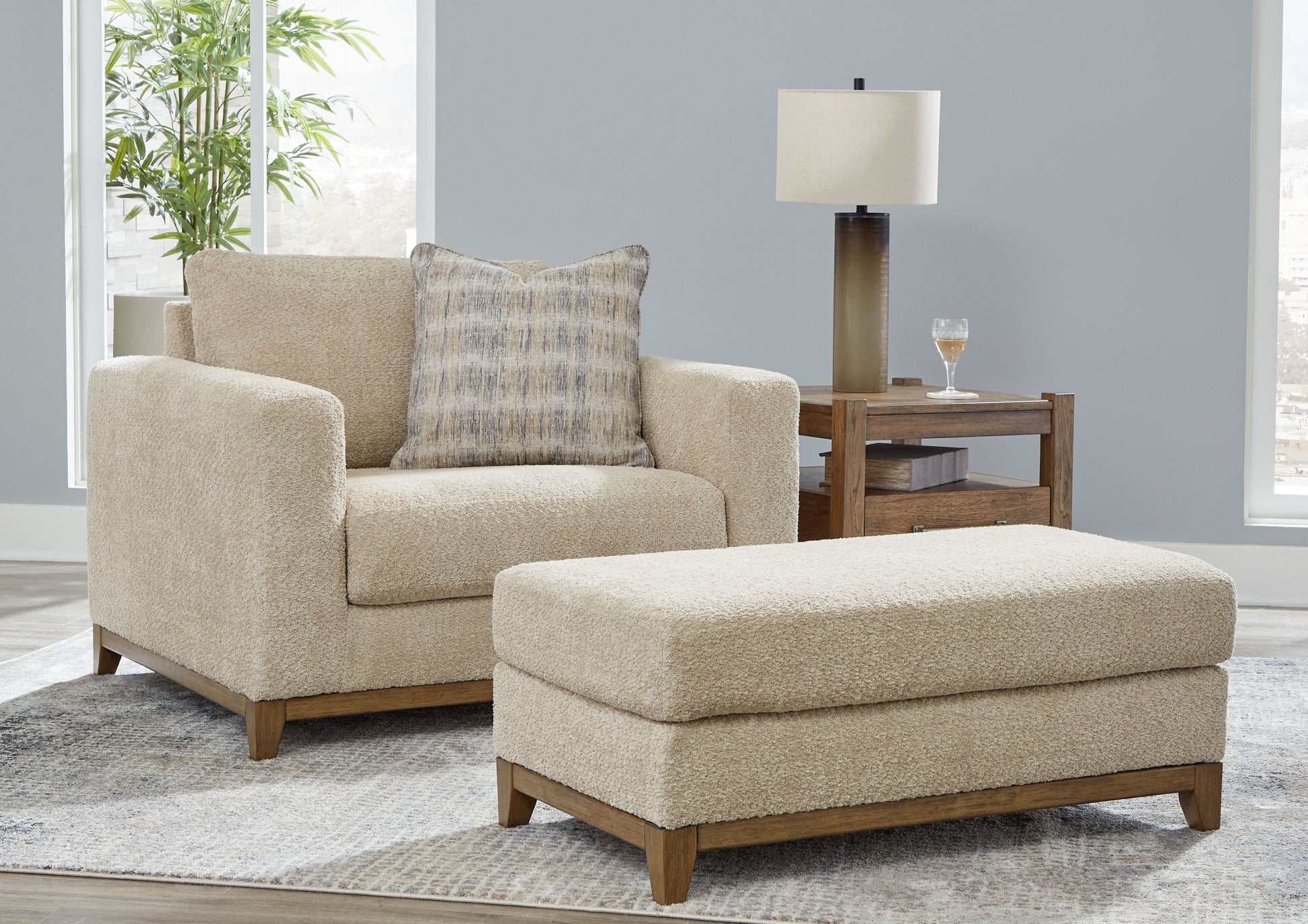 Signature Design by Ashley® Parklynn - Living Room Set | Meri Furniture