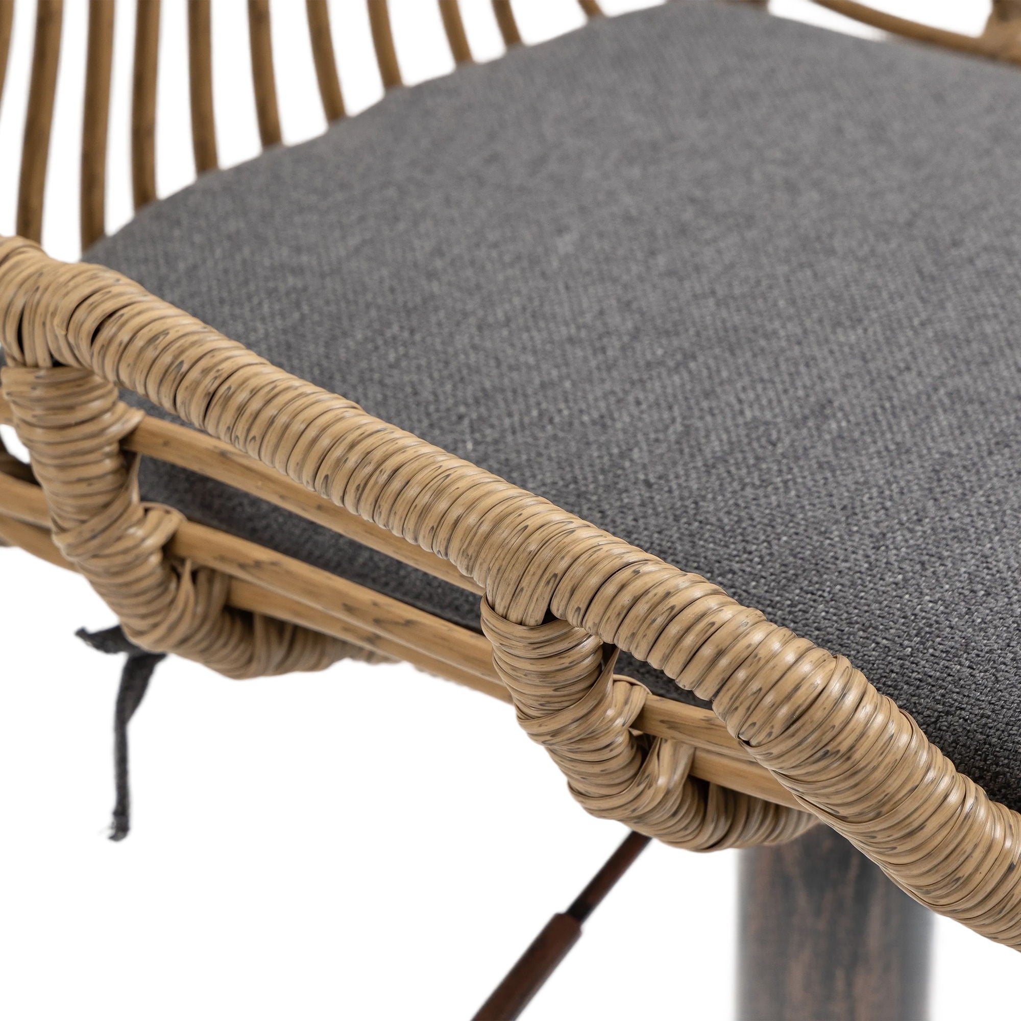 Modern Swivel Bar Stools Adjustable Counter Chairs With Footrest (Set of 2)