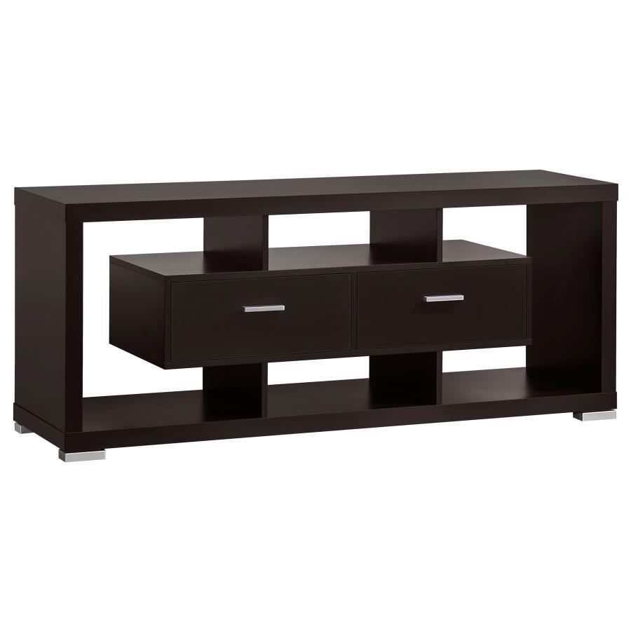 Coaster Fine Furniture Darien - 2-Drawer Engineered Wood 59" TV Stand | Meri Furniture