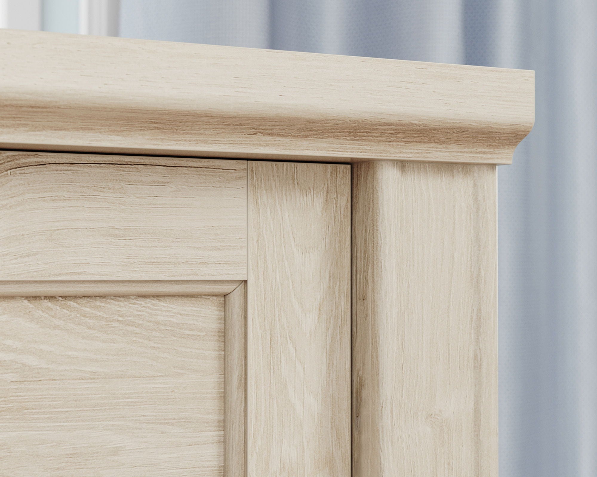 2-Drawer Lateral File Cabinet in Chalk Oak
