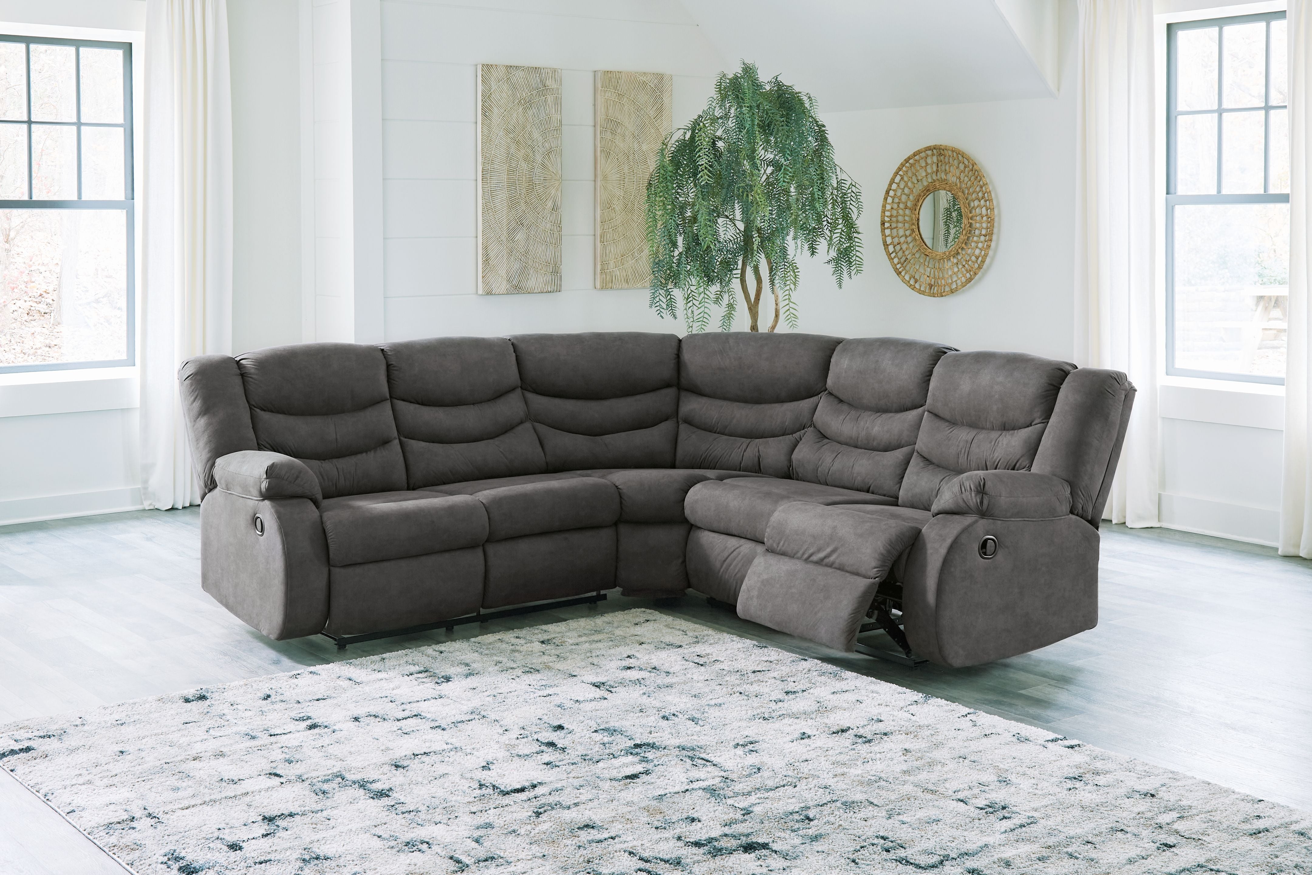 Signature Design by Ashley® Partymate - Reclining Living Room Set | Meri Furniture