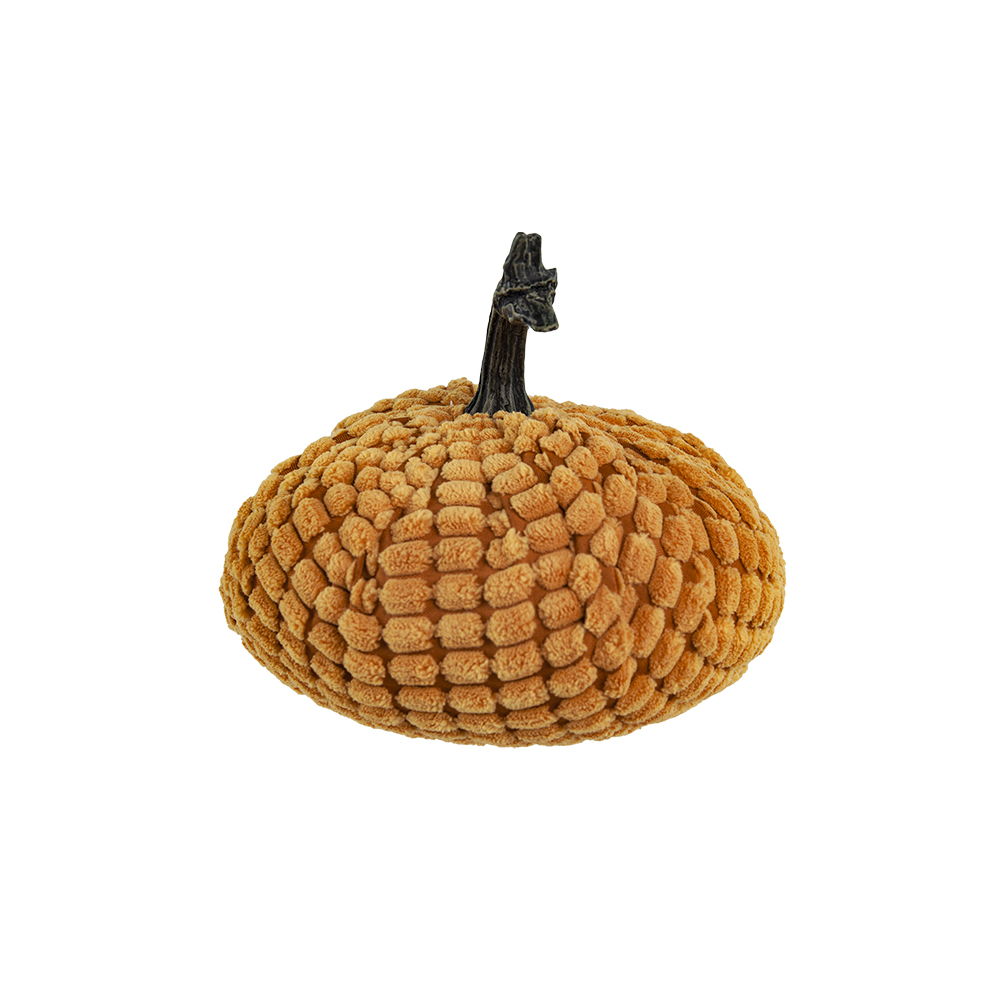 Chenille Weighted Pumpkin Ornament Decor For Holiday Harvest Festival Fall Festival & Thanksgiving