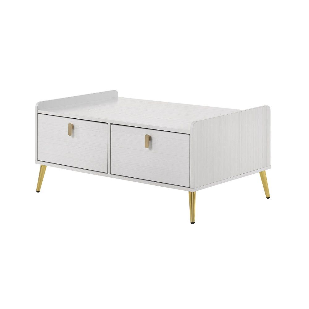 ACME Milla - Coffee Table - White | Meri Furniture