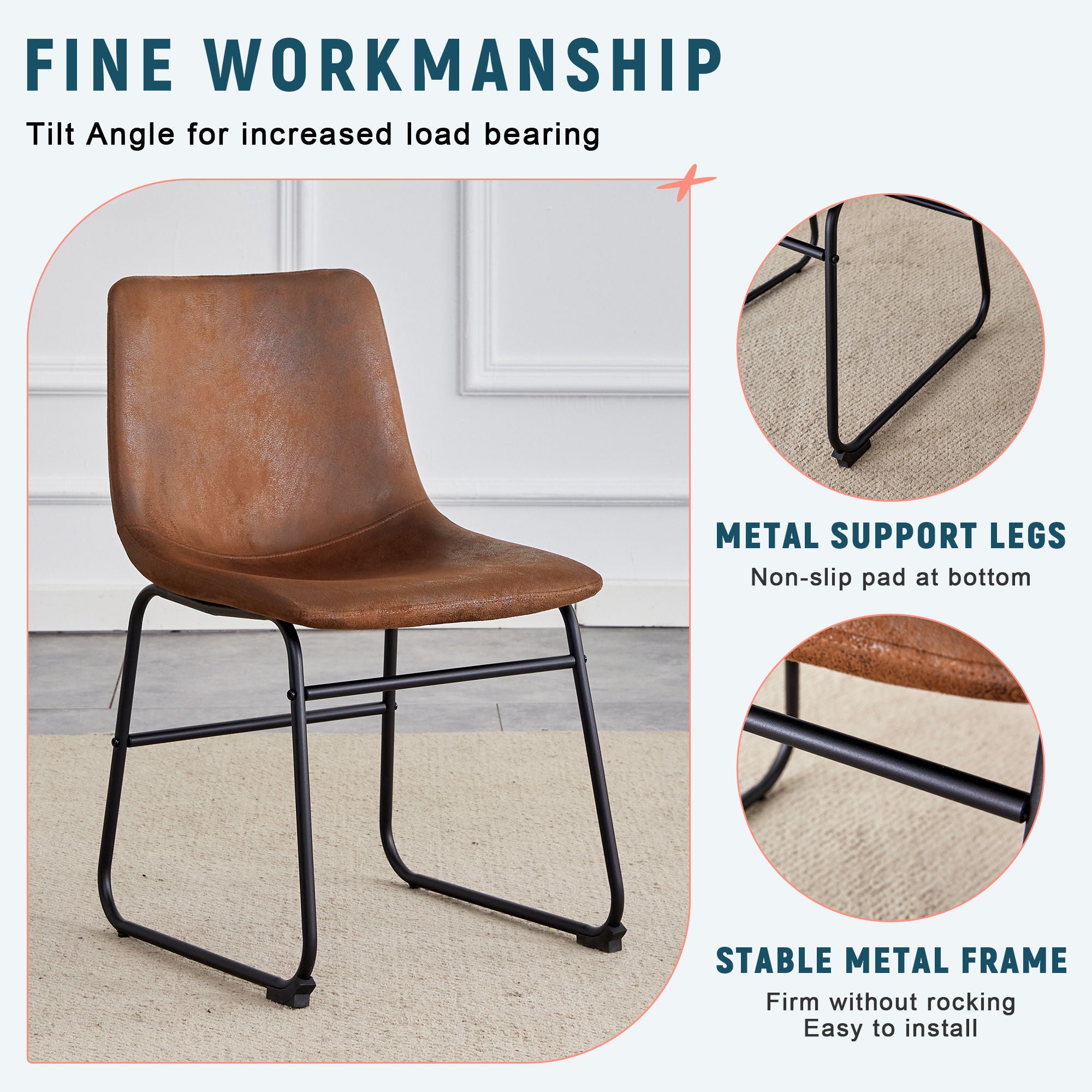 Classic Stylish Chairs Suitable For Modern Minimalist And Industrial Style Environments