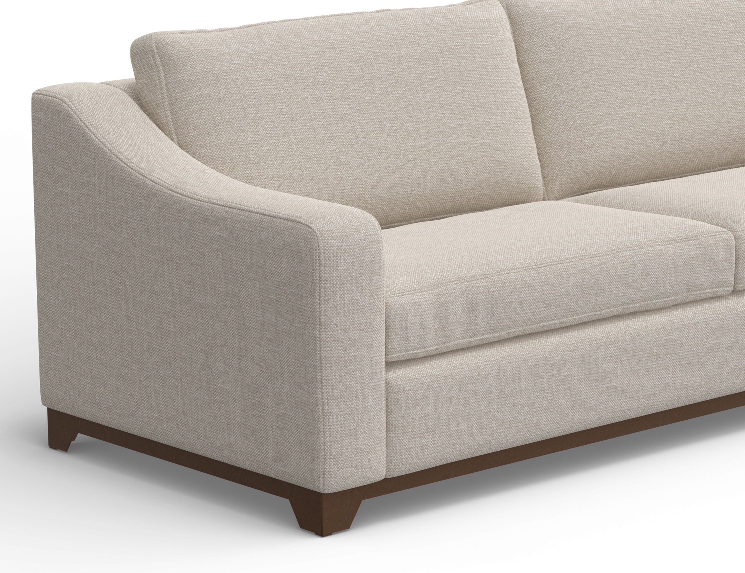 International Furniture Direct Natural Parota - Sofa | Meri Furniture