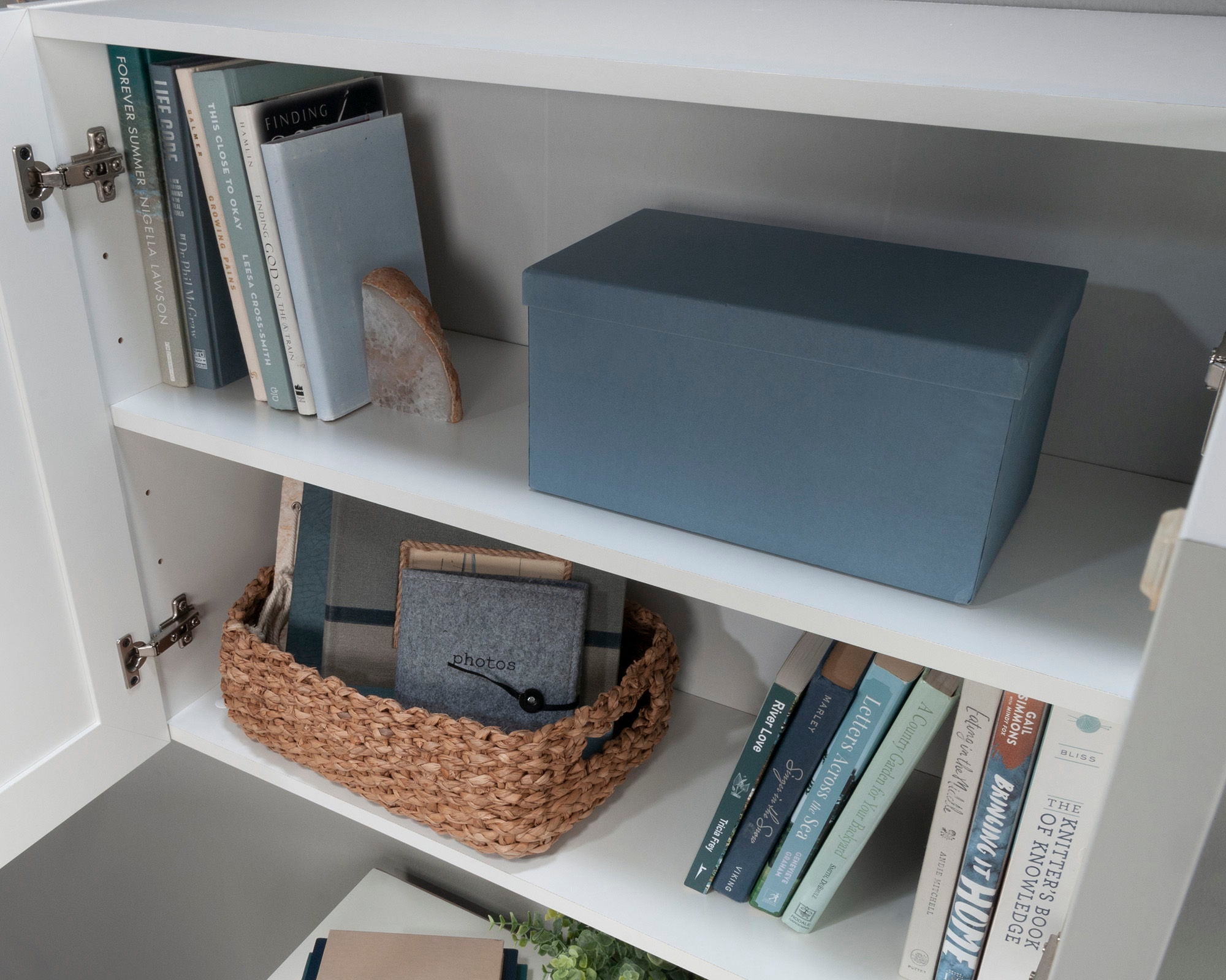 2-Door Wall Cabinet in Soft White