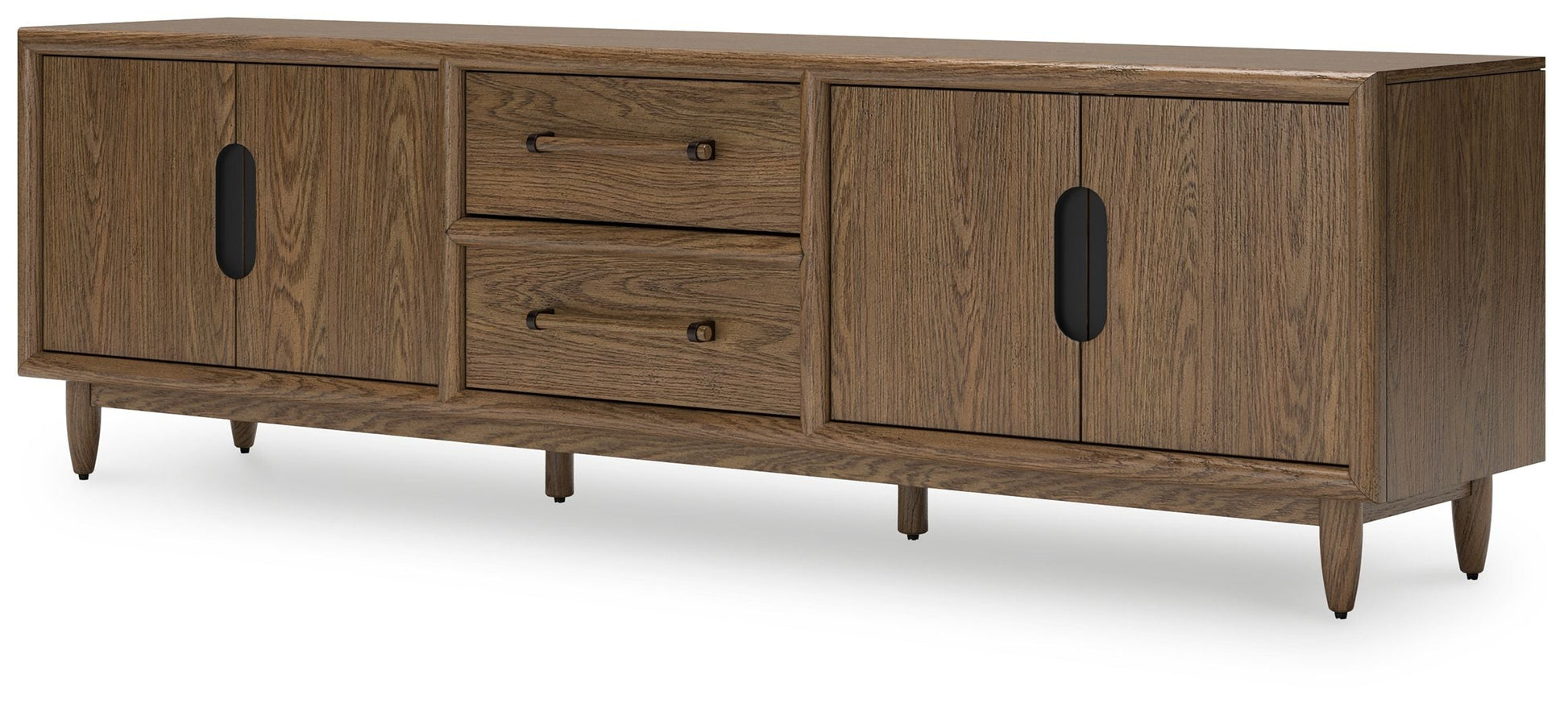 Signature Design by Ashley® Roanhowe - Brown - Extra Large TV Stand | Meri Furniture