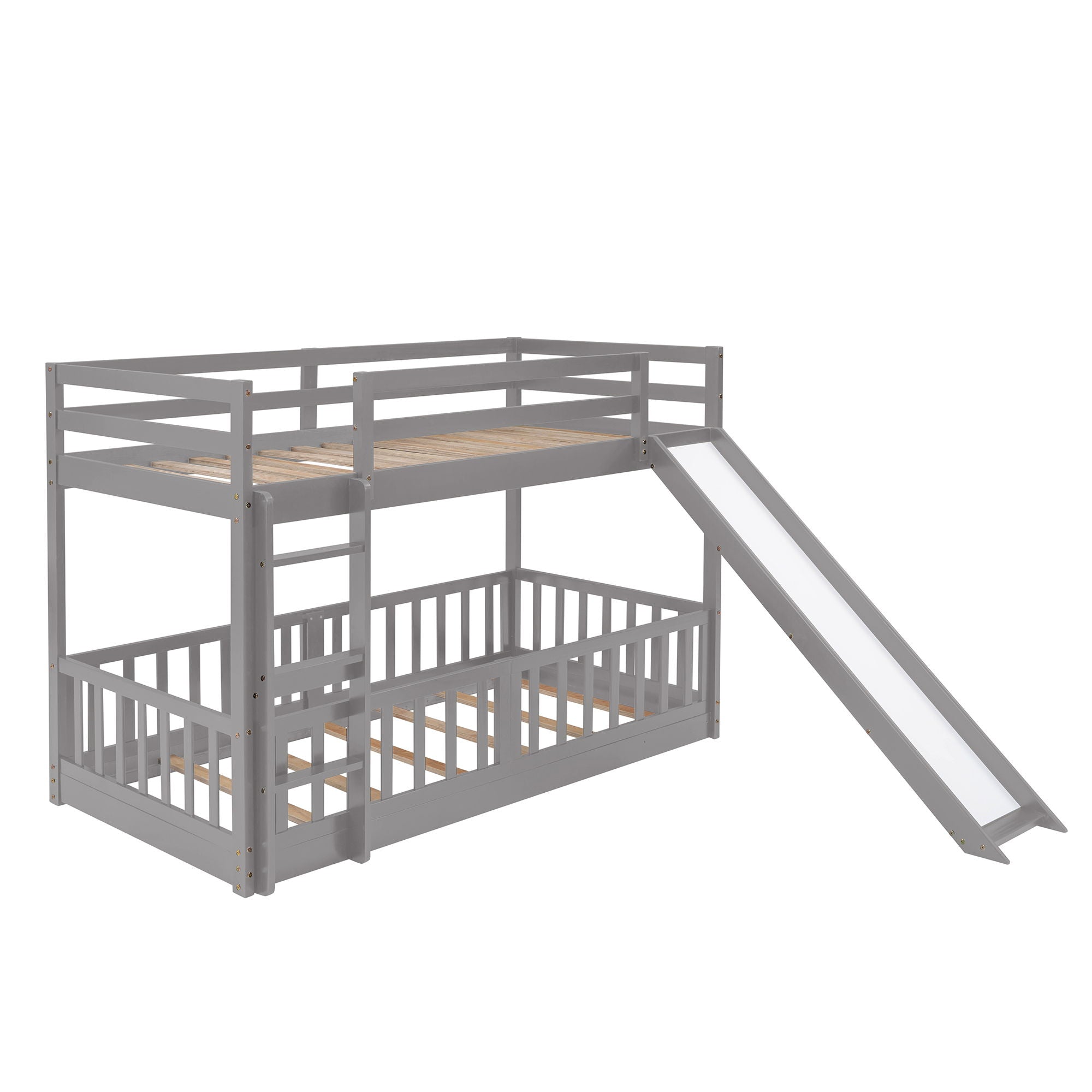 Functional Bunk Bed & Convertible Ladder And Slide