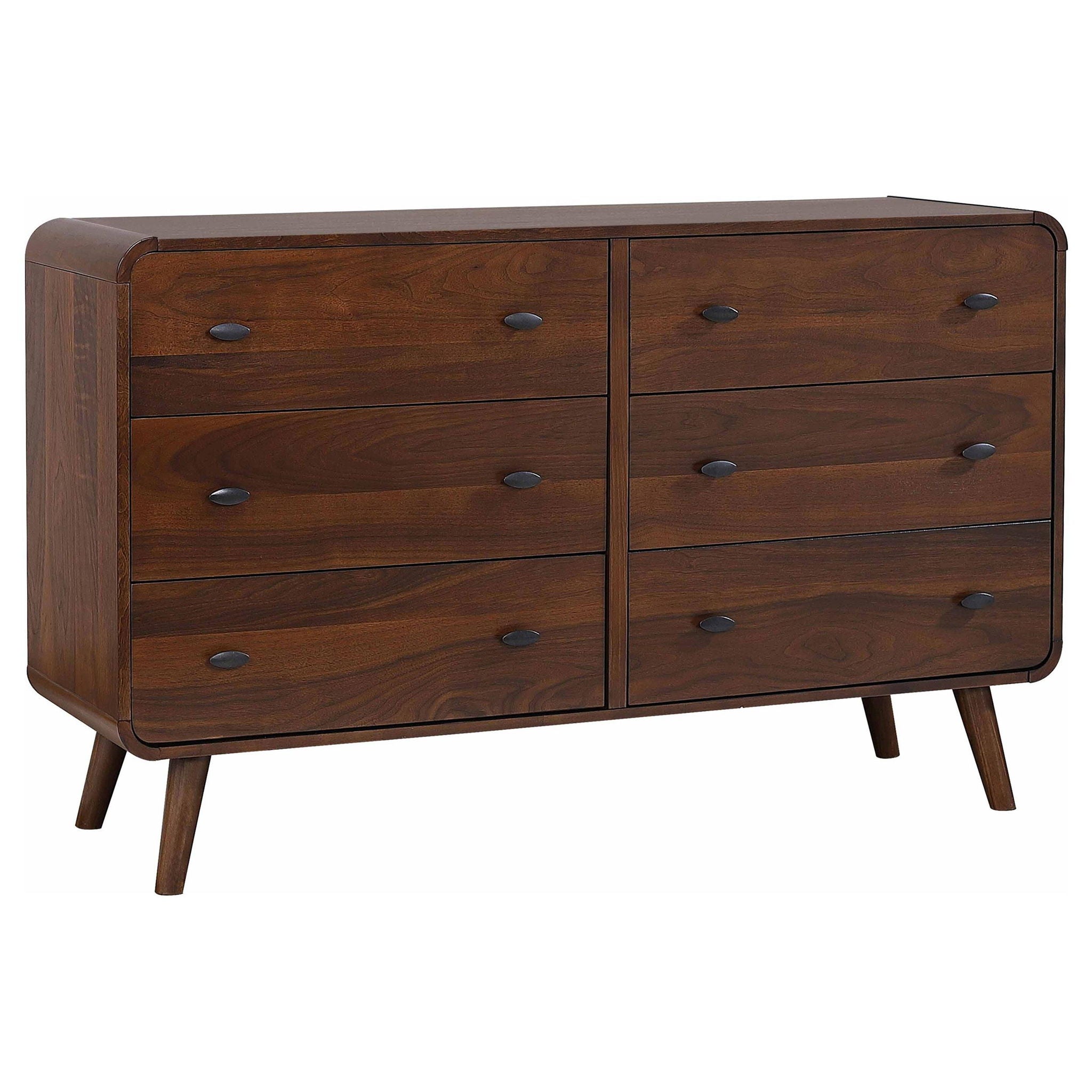 Robyn 4-piece Queen Bedroom Set Dark Walnut