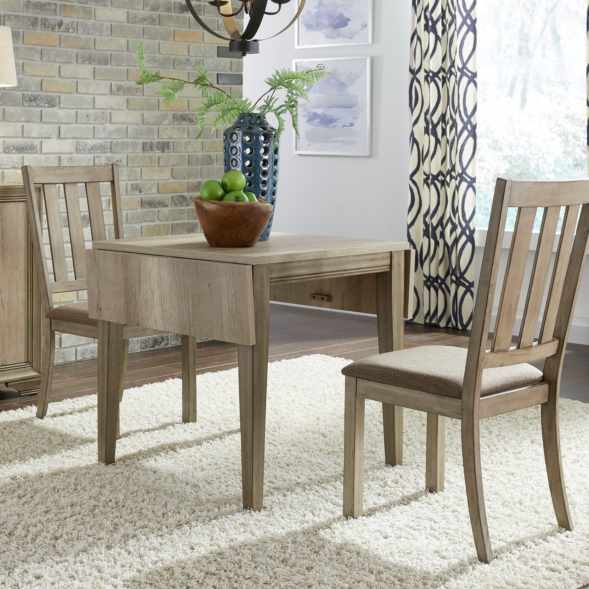 Liberty Furniture Sun Valley - Drop Leaf Table - Light Brown | Meri Furniture