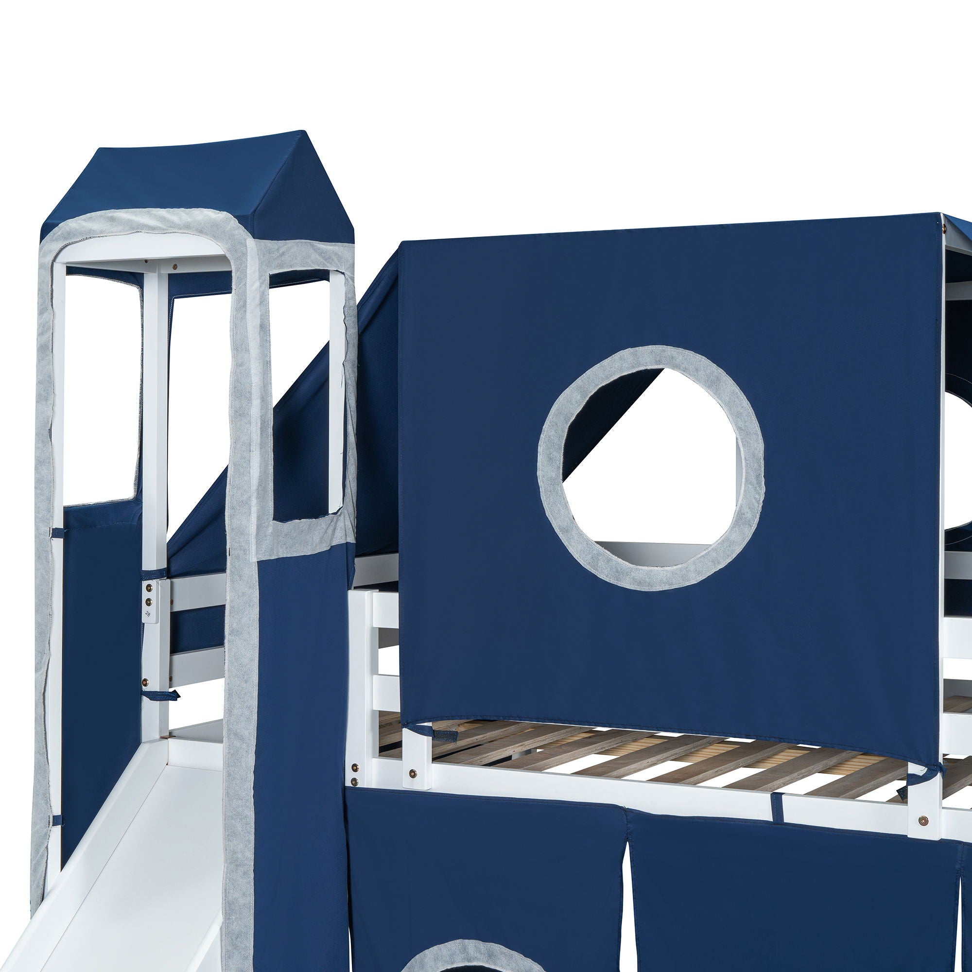 Loft Bed With Tent And Tower