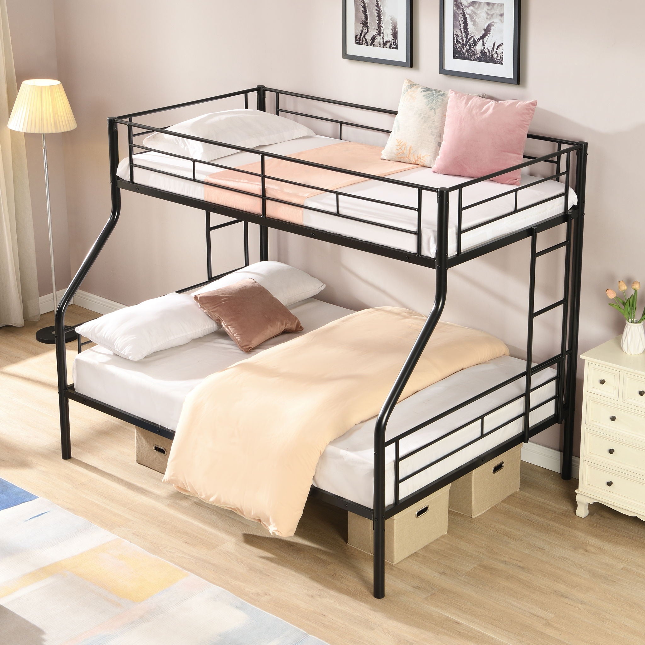Modern Metal Bunk Bed