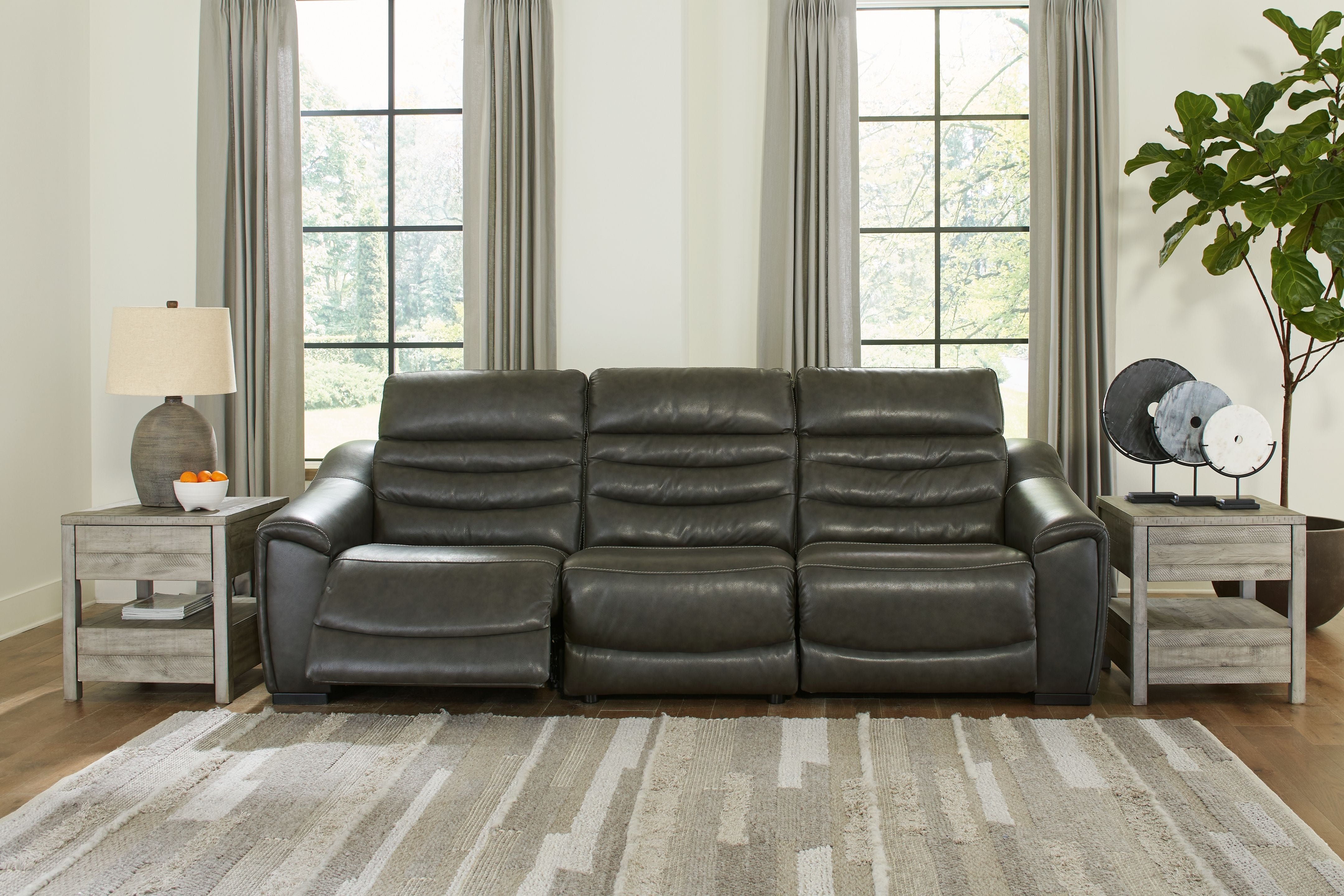 Signature Design by Ashley® Center Line - Power Recliner Sectional | Meri Furniture