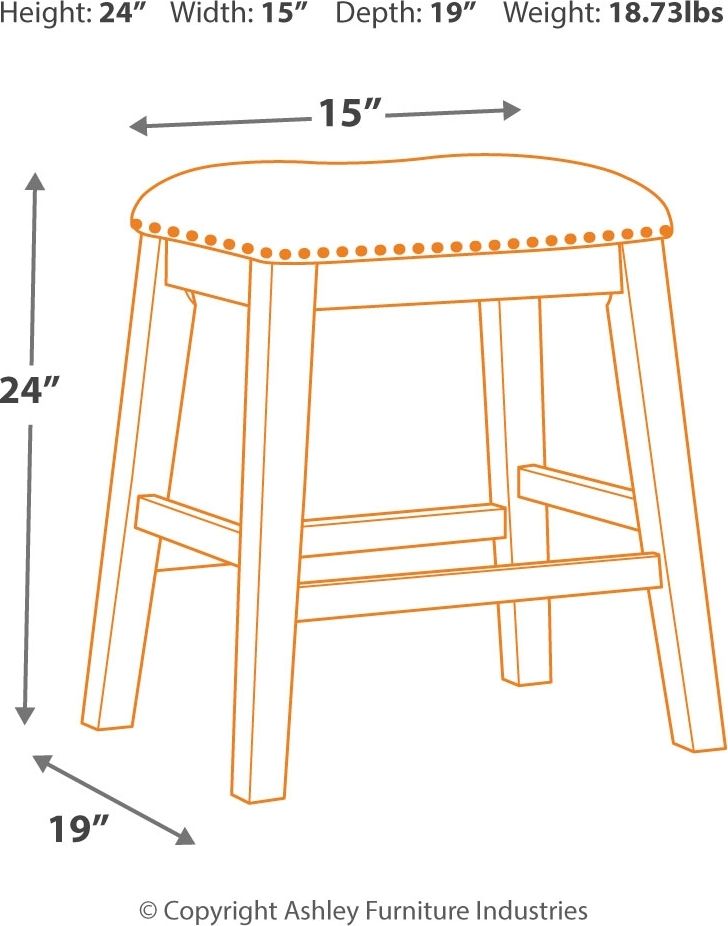 Signature Design by Ashley® Caitbrook - Rectangular Counter Table Set | Meri Furniture