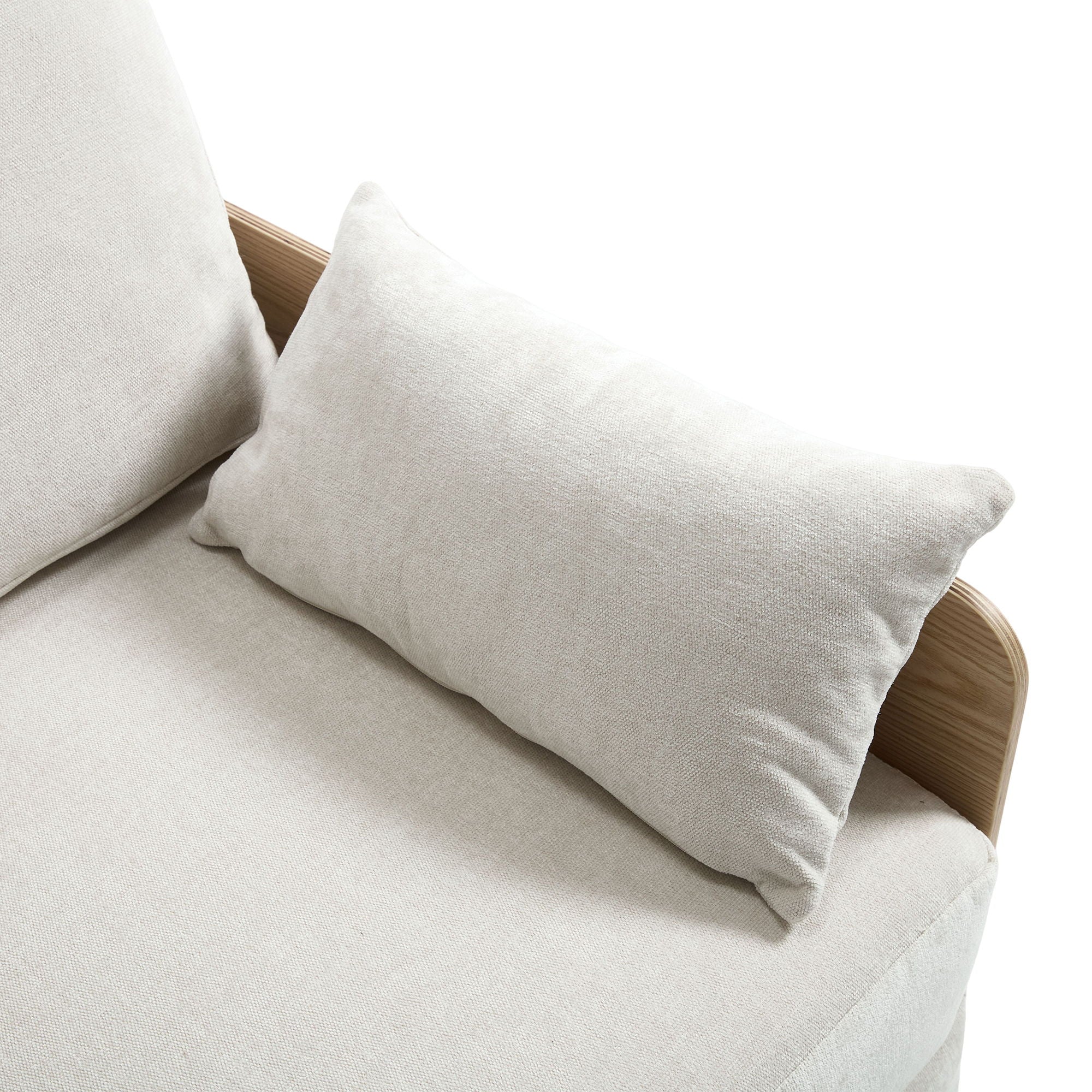 Mid Century Modern Foldable Sofa Bed, 3 In 1 Convertible Sleeper With 3 Pillows