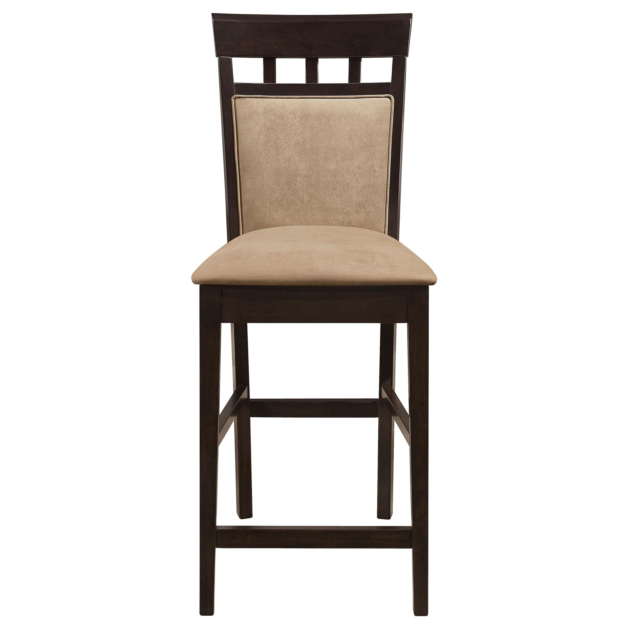 Gabriel 7-piece Square Counter Height Dining Set Cappuccino