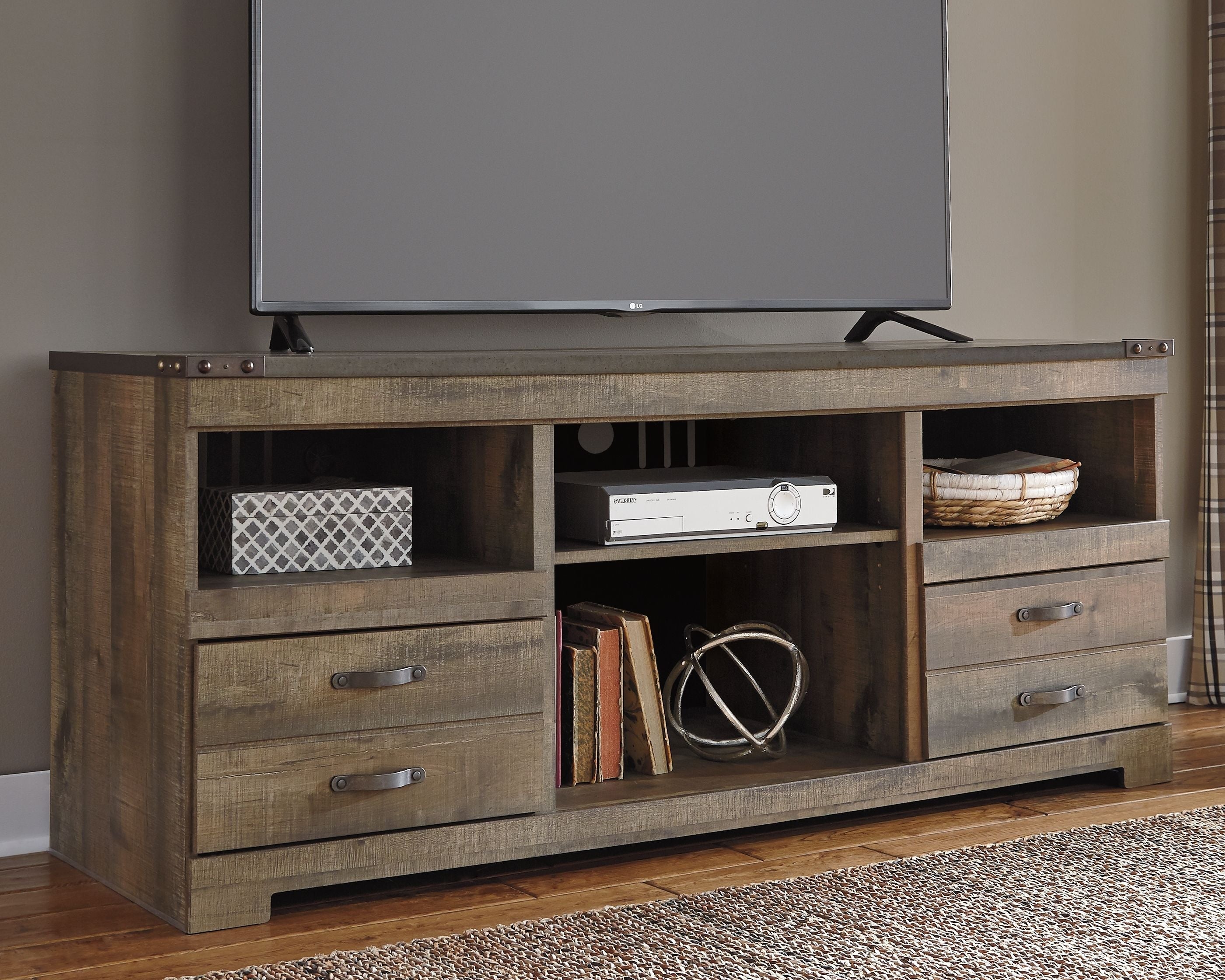 Signature Design by Ashley® Trinell - Entertainment Center | Meri Furniture