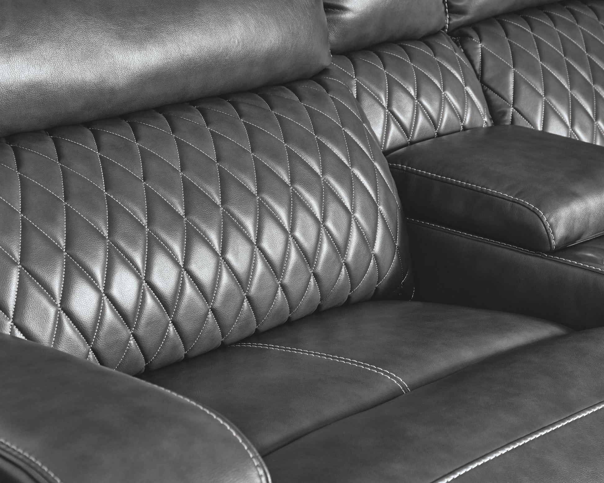 Signature Design by Ashley® Samperstone - Power Reclining Sectional | Meri Furniture