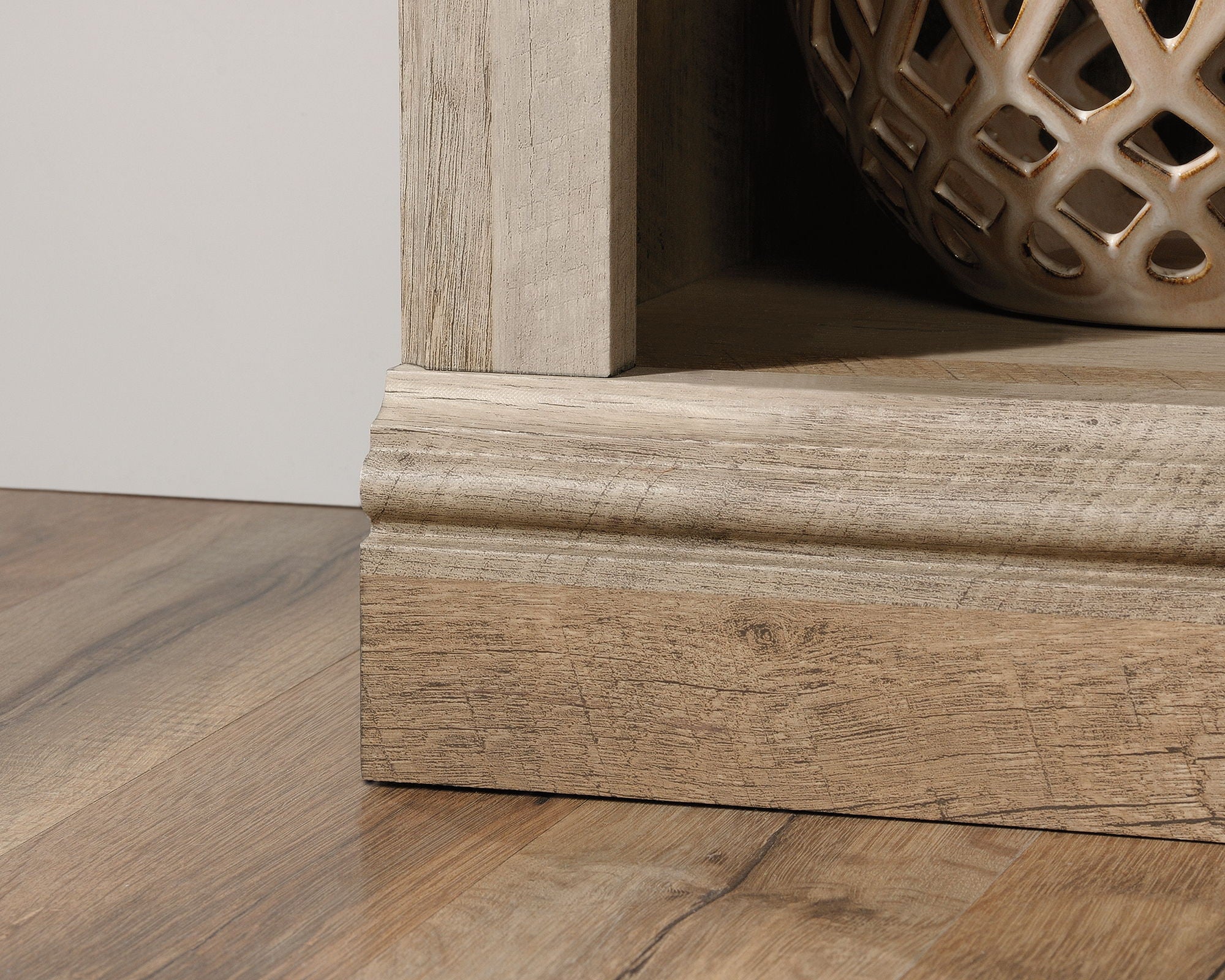 5-Shelf Bookcase Lintel Oak
