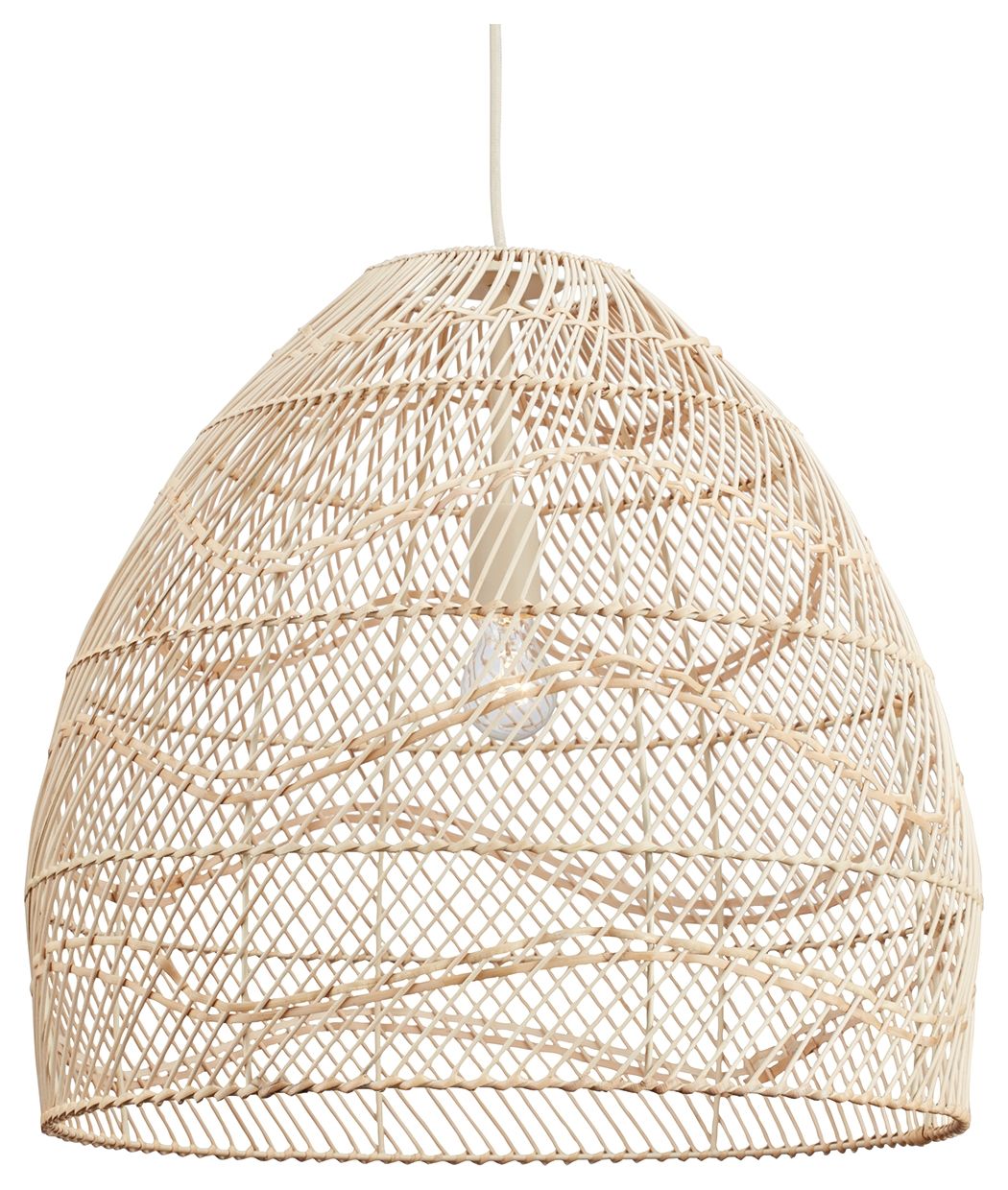 Signature Design by Ashley® Coenbell - Beige - Rattan Pendant Light | Meri Furniture