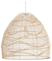 Signature Design by Ashley® Coenbell - Beige - Rattan Pendant Light | Meri Furniture
