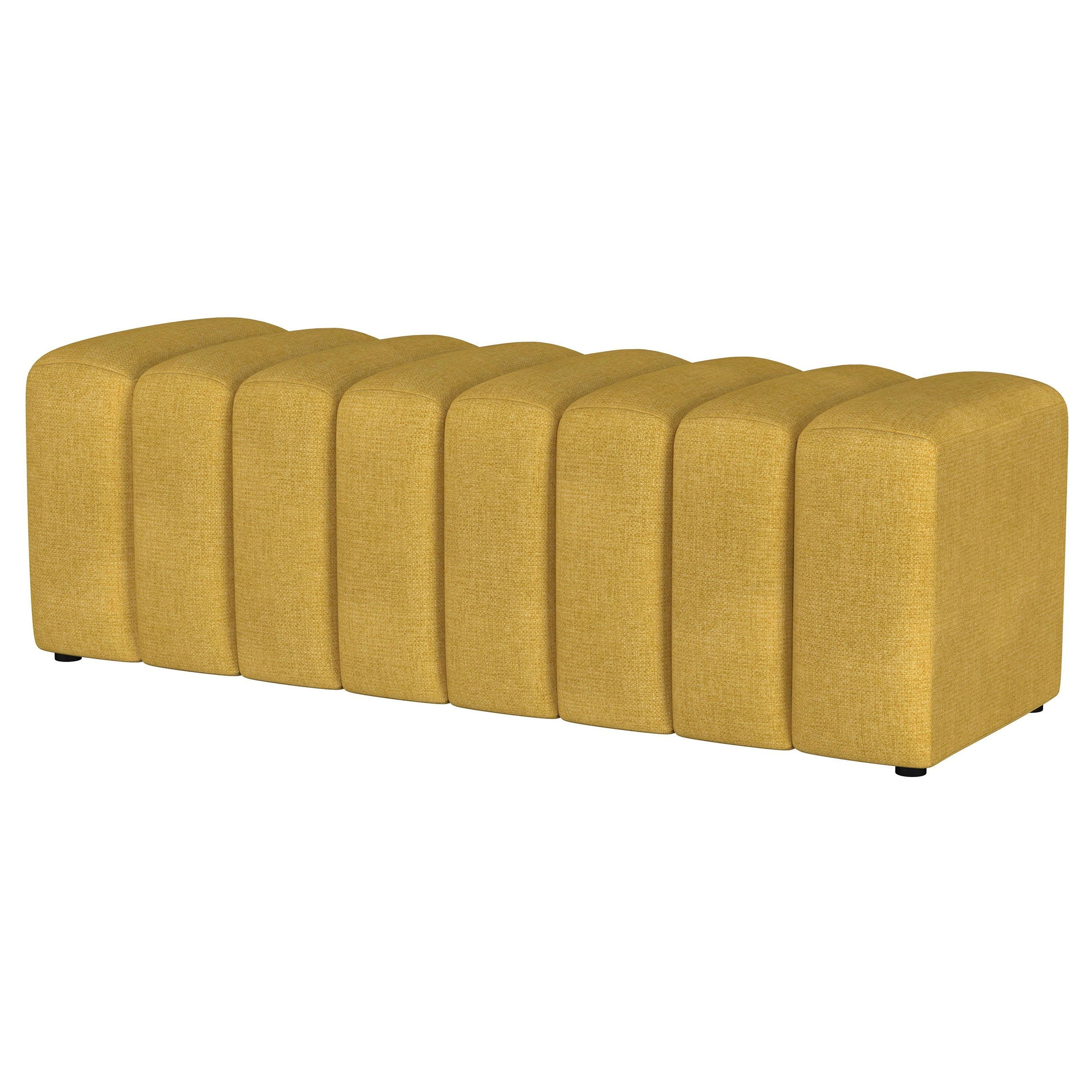 Coaster Fine Furniture Summer - Fabric Upholstered Tufted Accent Bench | Meri Furniture