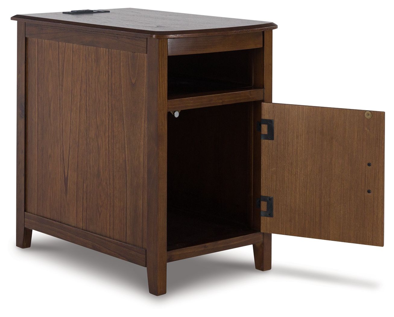Signature Design by Ashley® Devonsted - Brown - Chair Side End Table | Meri Furniture