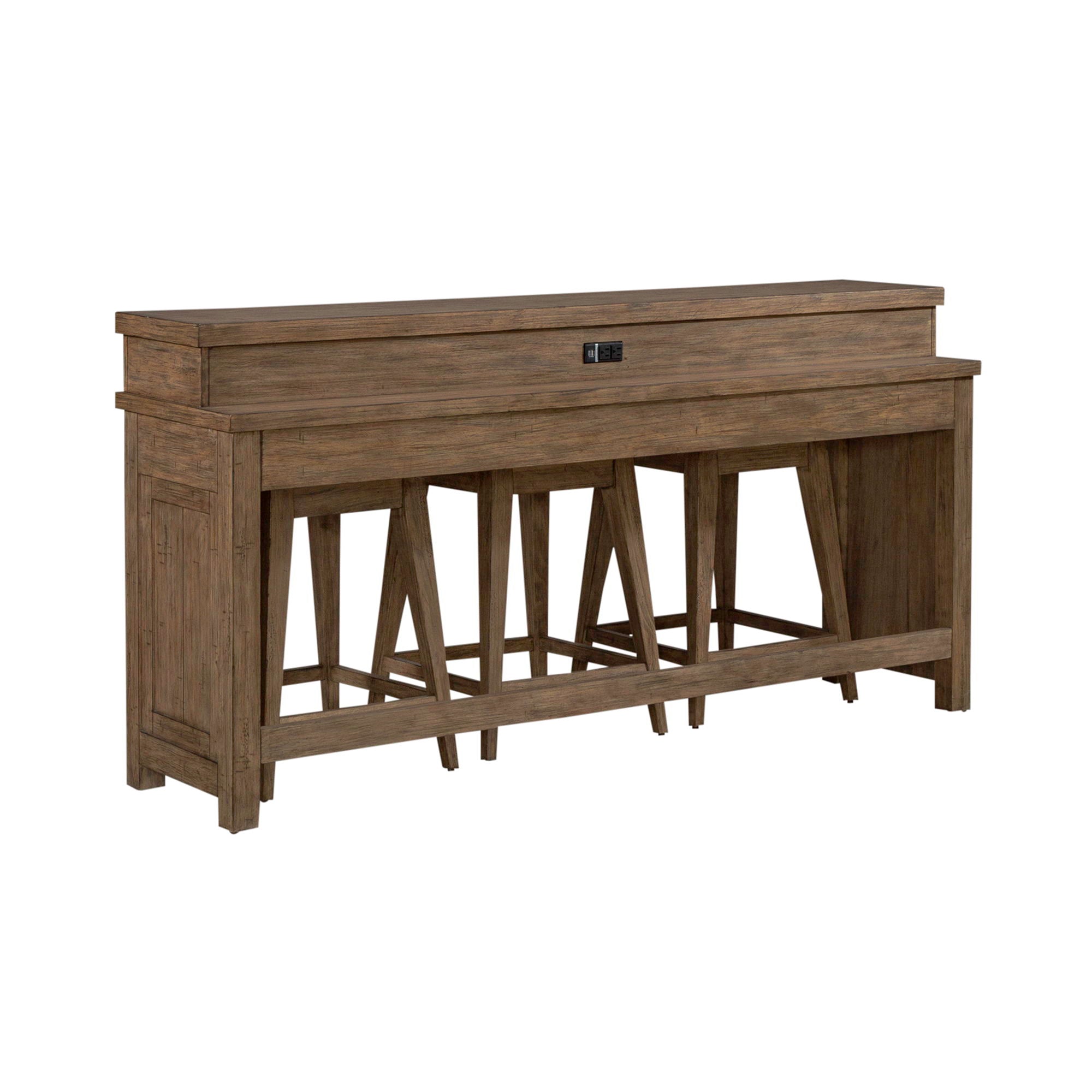 Liberty Furniture Pinebrook Ridge - 4 Piece Set - Light Brown | Meri Furniture