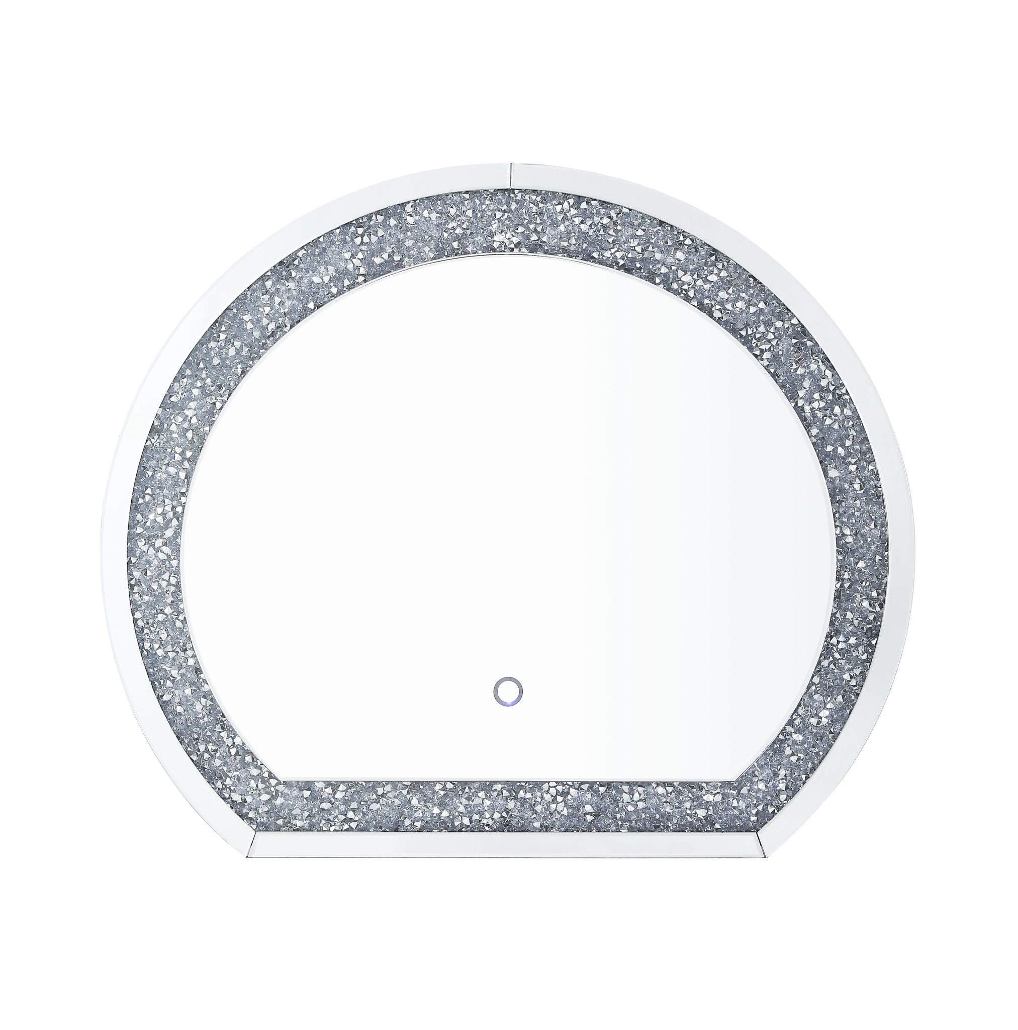 Noralie - Accent Mirror - Mirrored & Faux Diamonds