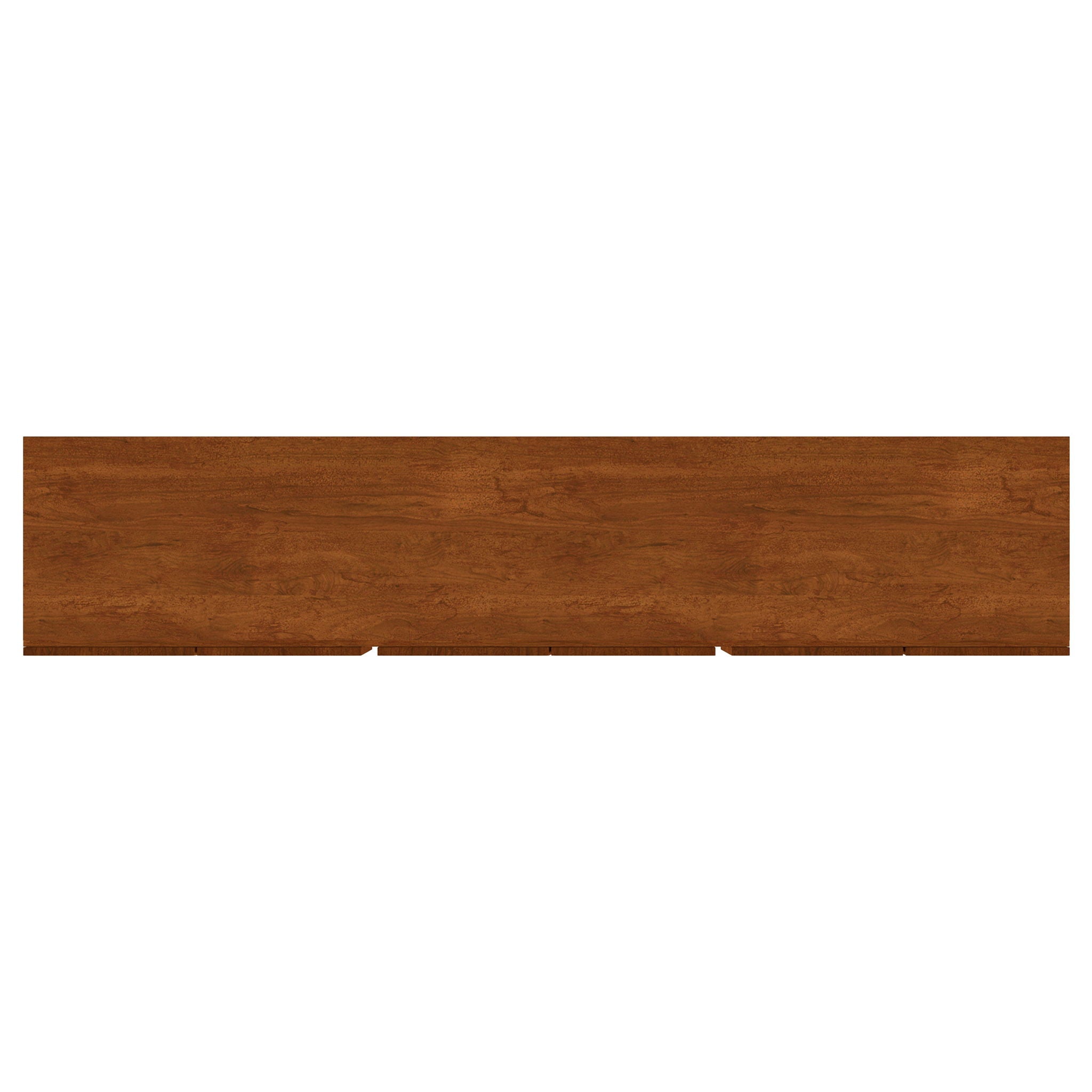 Harper - TV Stand Media Console With Curved Doors - Brown