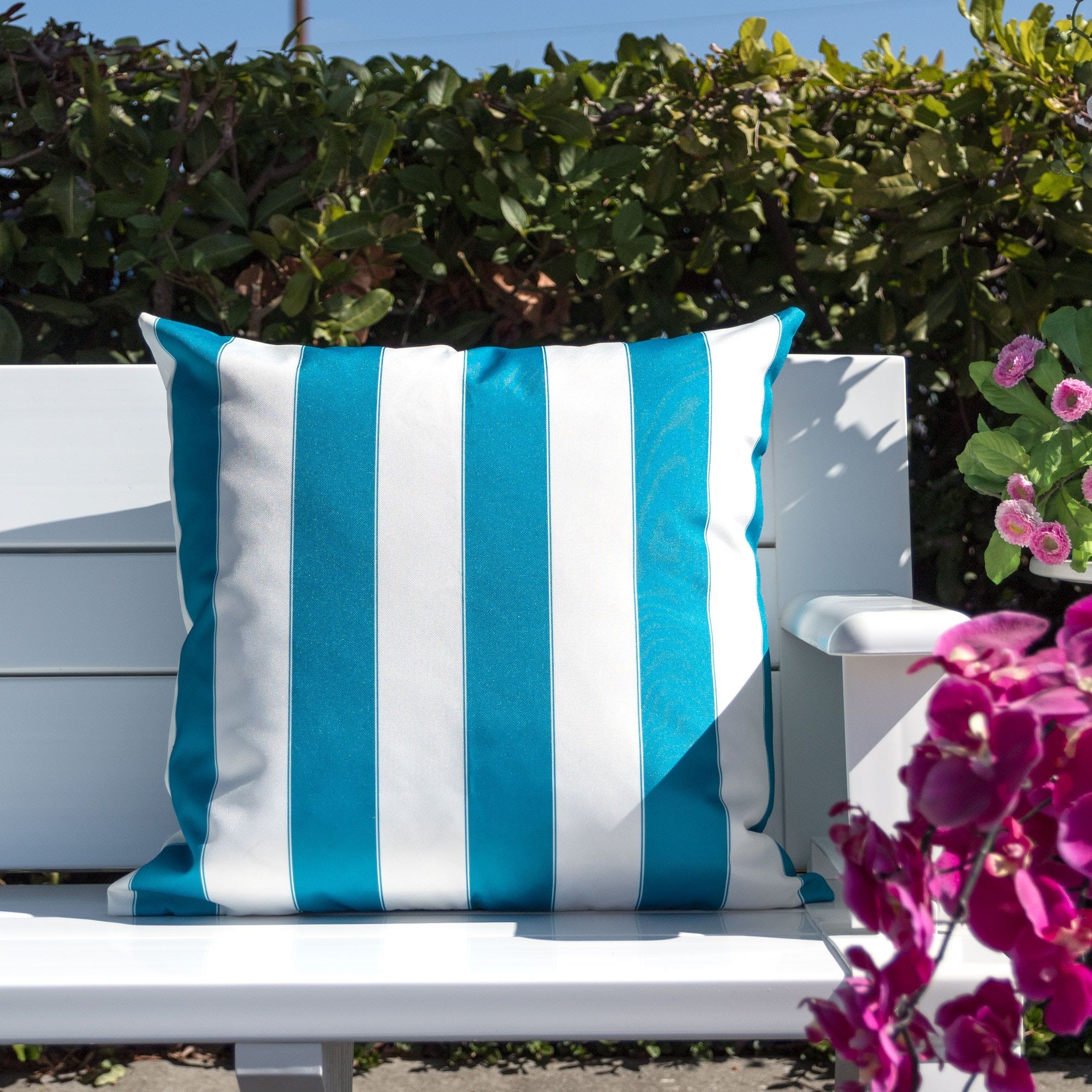 Horizon Stripe Pillow Outdoor & Indoor