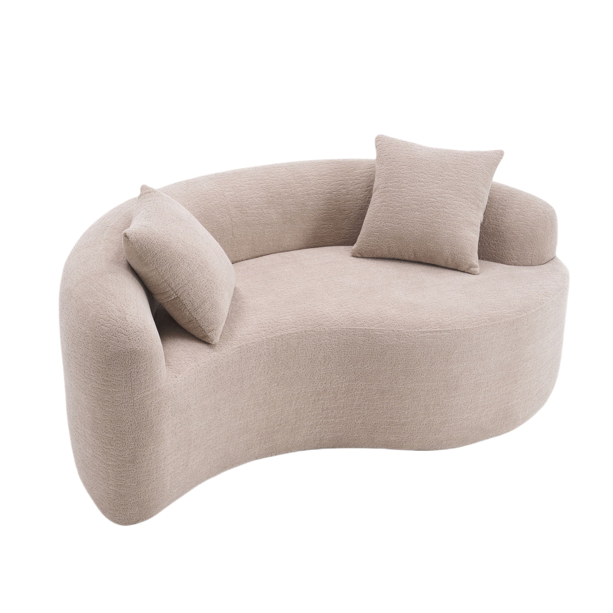 Tai Chi - Curved Dual Depth Loveseat
